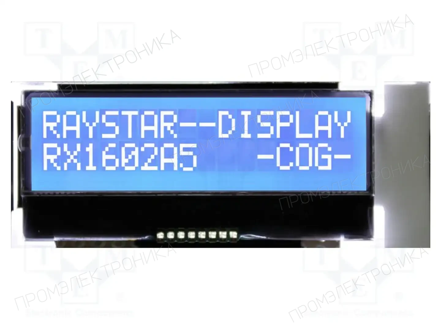 RAYSTAR OPTRONICS RX1602A5-BIW-TS — Дисплеи LCD буквенно-цифровые