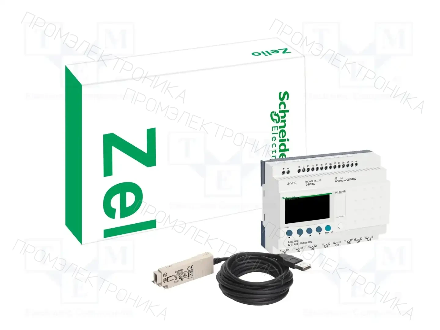 SCHNEIDER ELECTRIC SR2PACK2FU — Реле прогр. основные модули