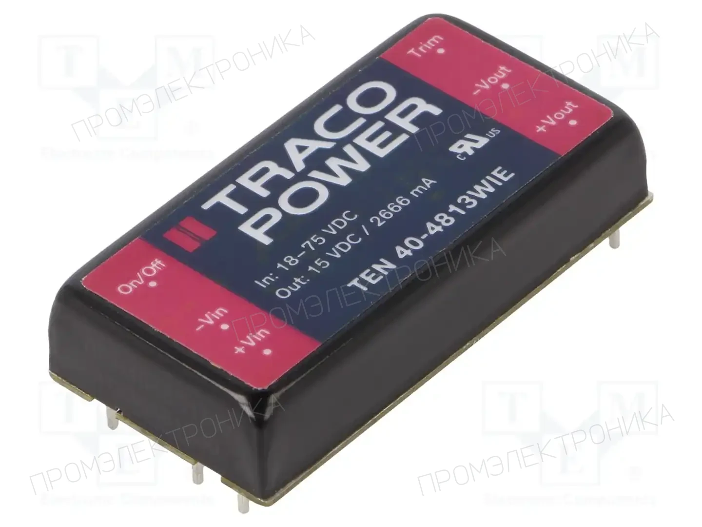 TRACO POWER TEN 40-4813WIE — Преобразователи DC/DC