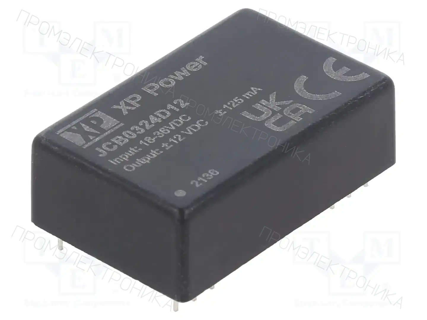 XP POWER JCB0324D12 — Преобразователи DC/DC