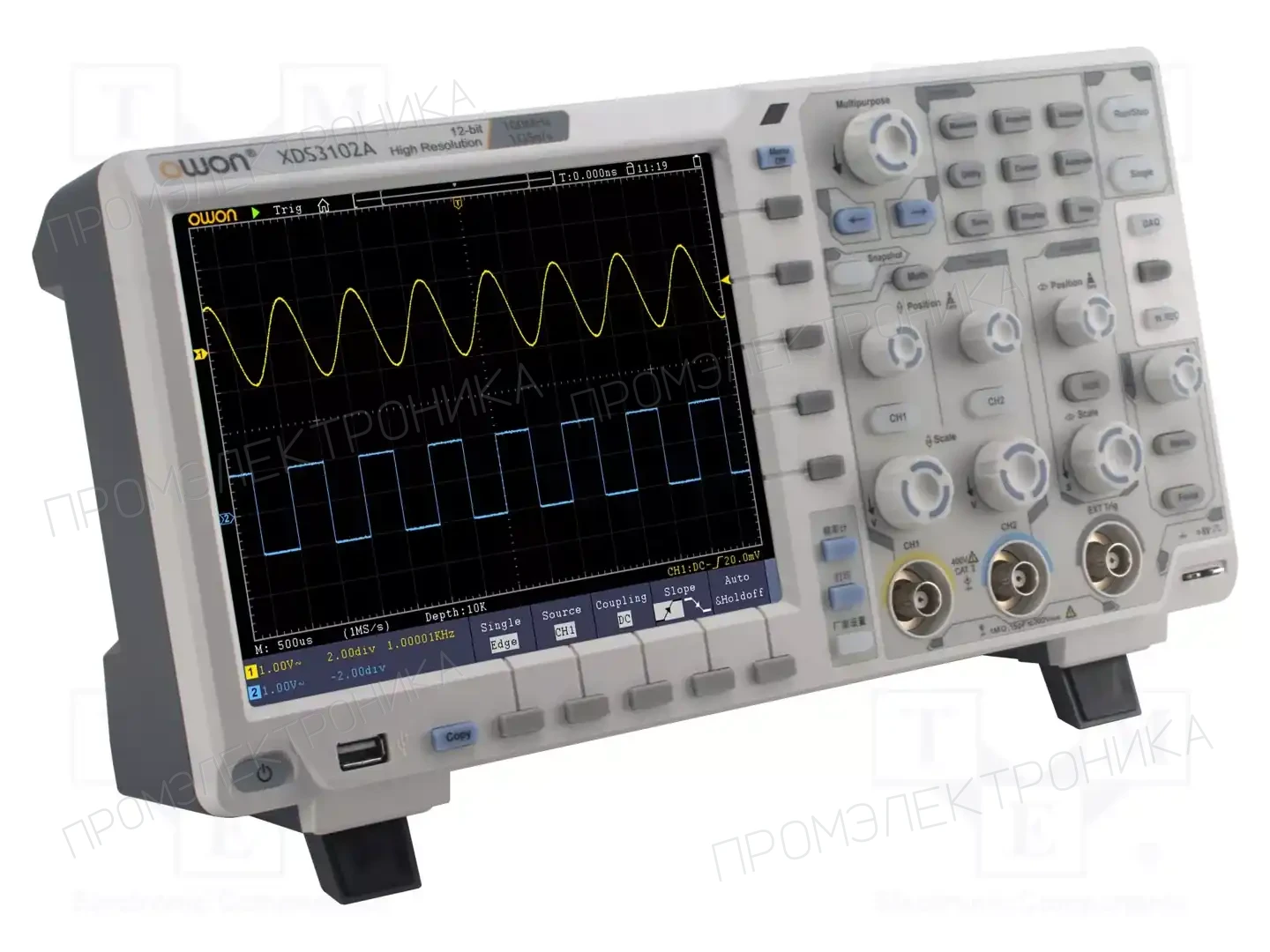 OWON XDS3102A/B — Осциллоскопы цифровые