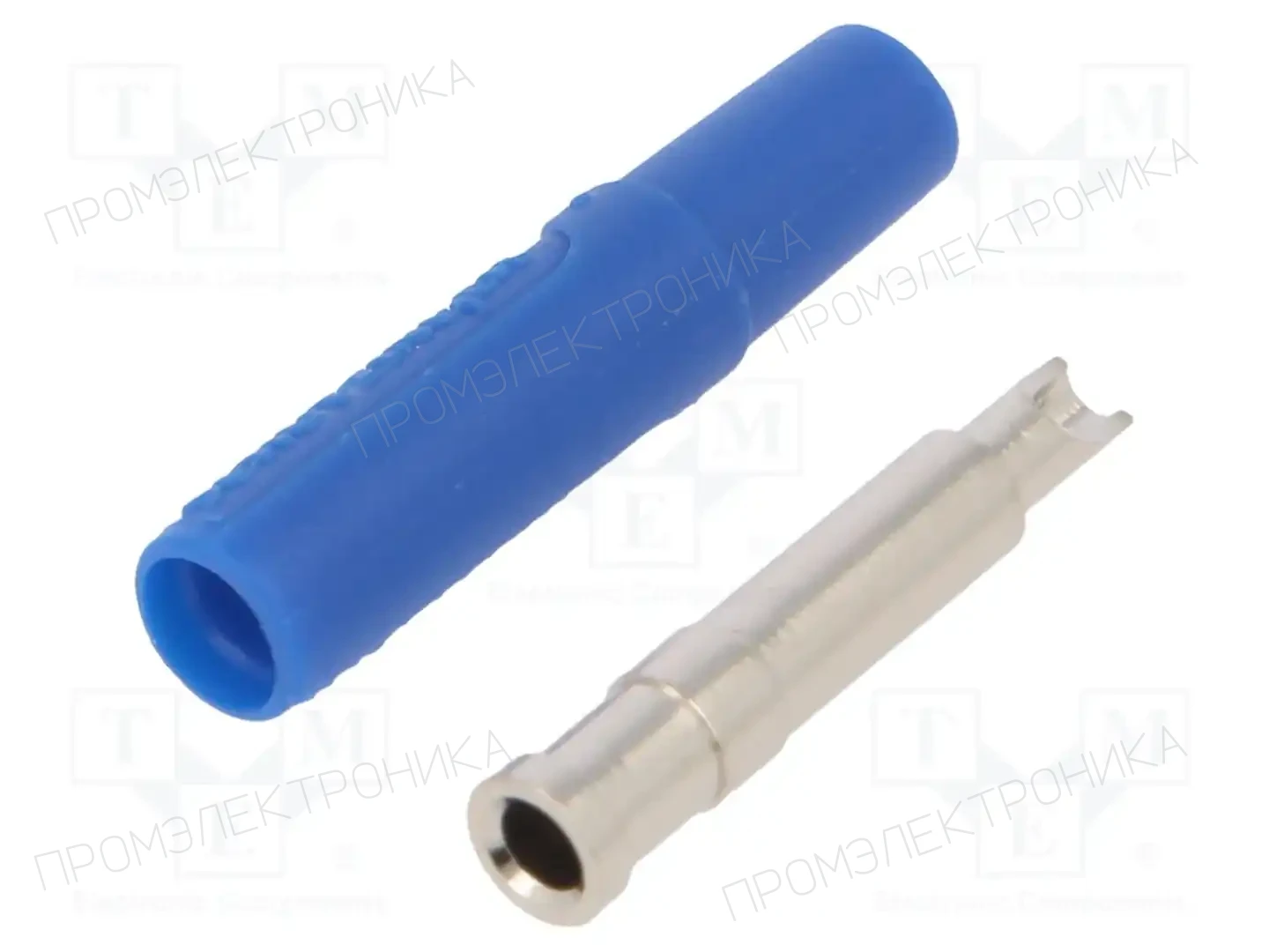 SCHÜTZINGER KU 02 L NI / BL — Гнезда банановые 2мм