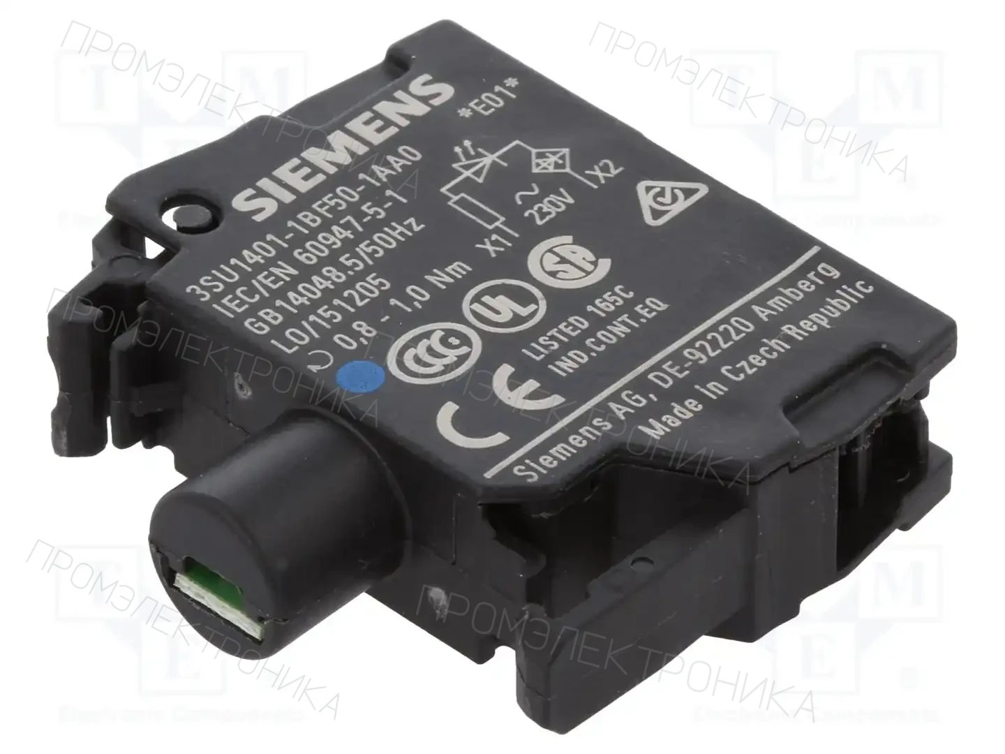 SIEMENS 3SU1401-1BF50-1AA0 — Панельные аксессуары стандартные