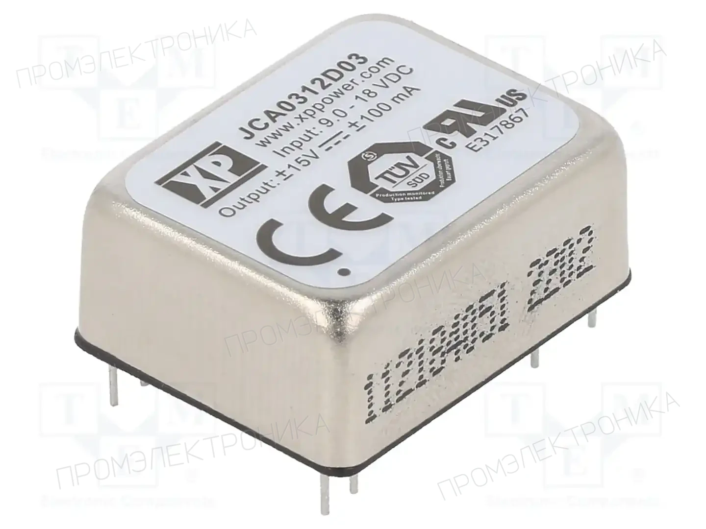 XP POWER JCA0312D03 — Преобразователи DC/DC