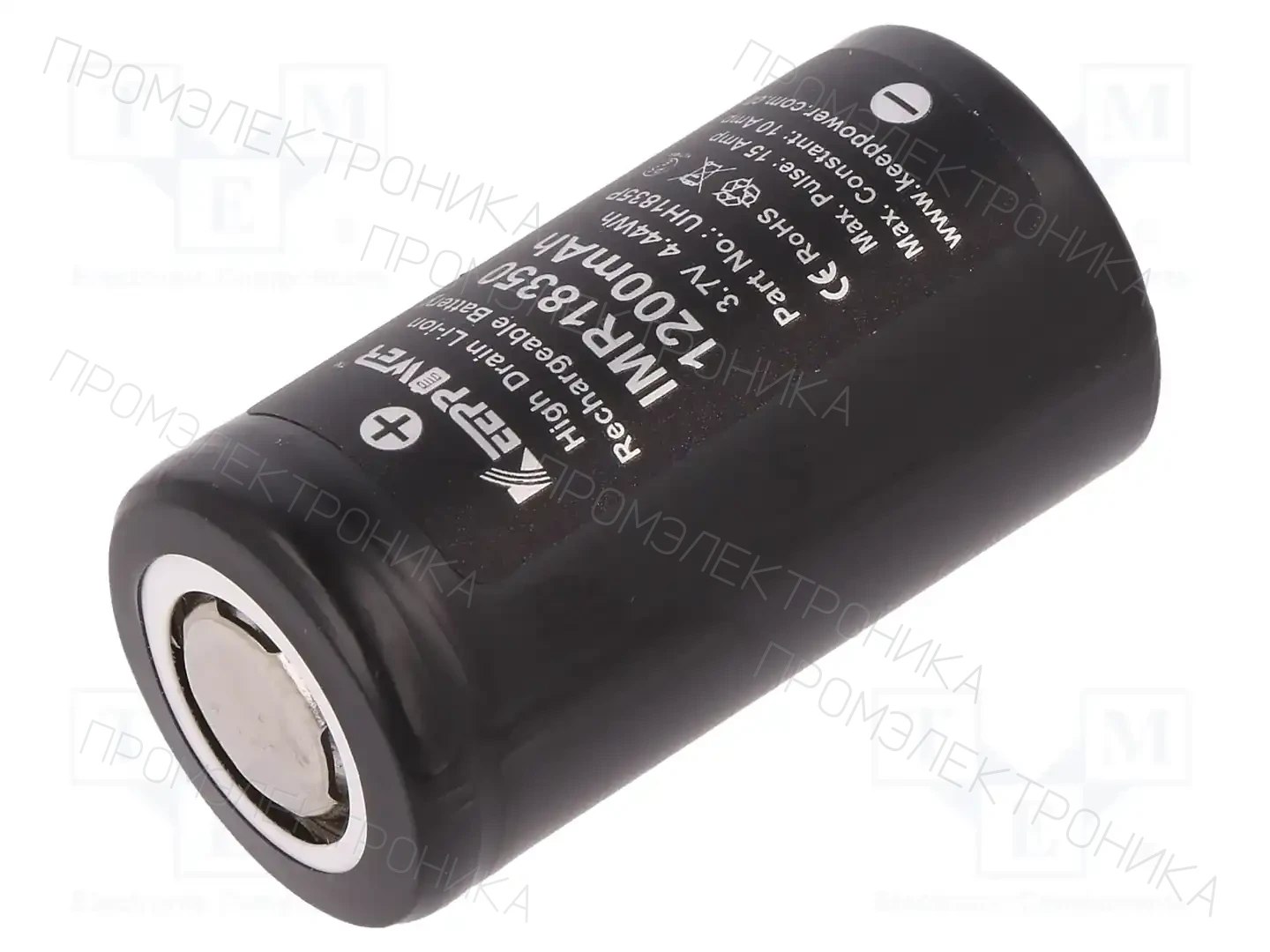 KEEPPOWER IMR18350 HIGH DRAIN 1200MAH — Аккумуляторы