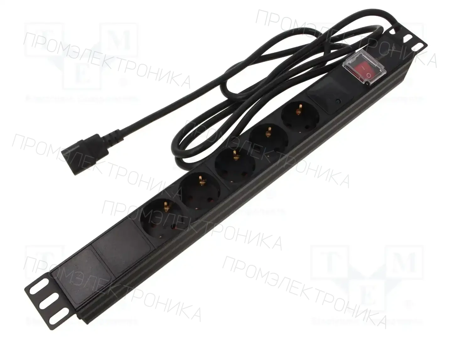 LANBERG PDU-05F-0200-IEC-BK — Планки защиты от перенапряжения