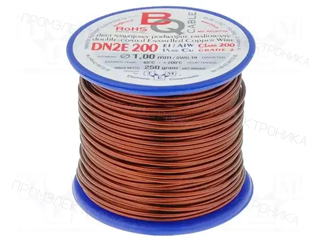 BQ CABLE DN2E1.00/0.25 — Проволока обмоточная