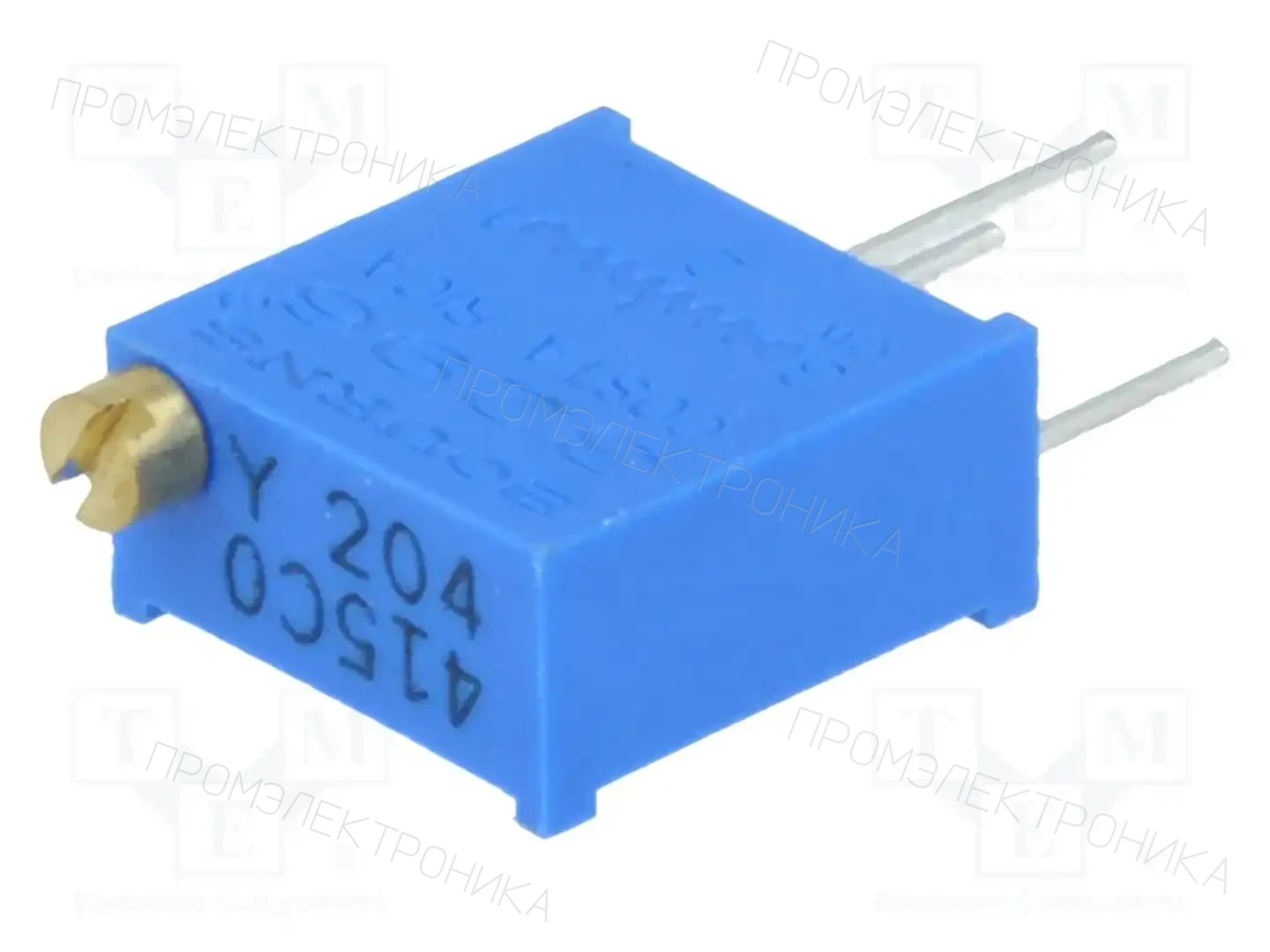 BOURNS 3296Y-1-204LF — Потенциометры THT многооборотные 3/8 дм
