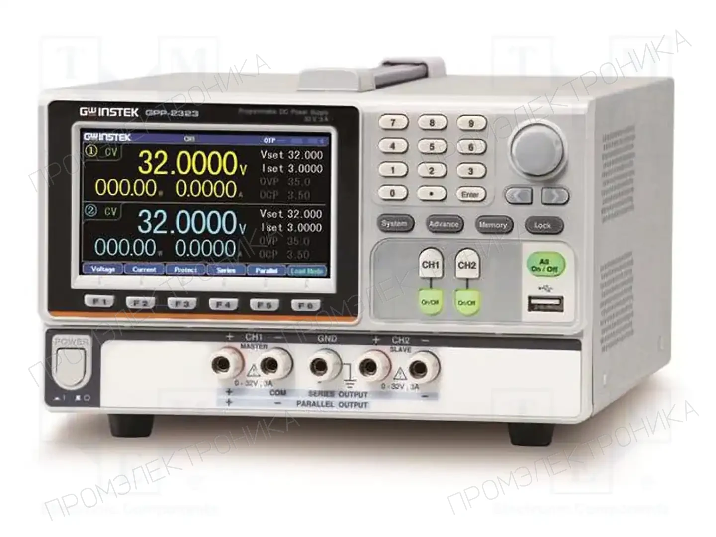GW INSTEK GPP-2323LG — Блоки питания многоканальные