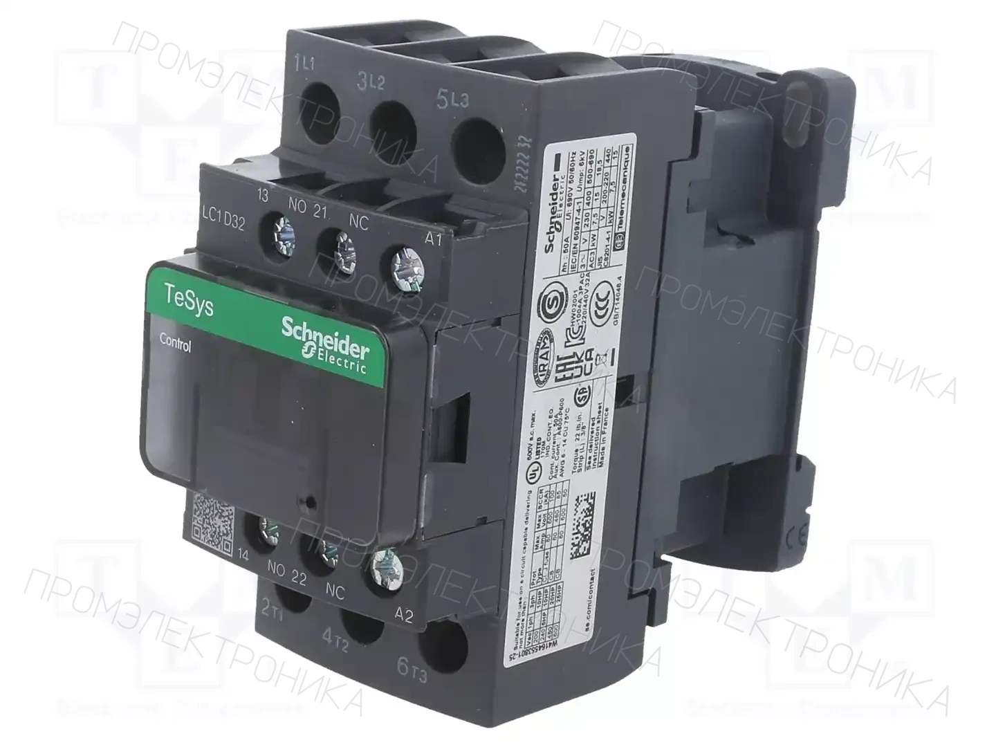 SCHNEIDER ELECTRIC LC1D32M7 — Контакторы - главные модули