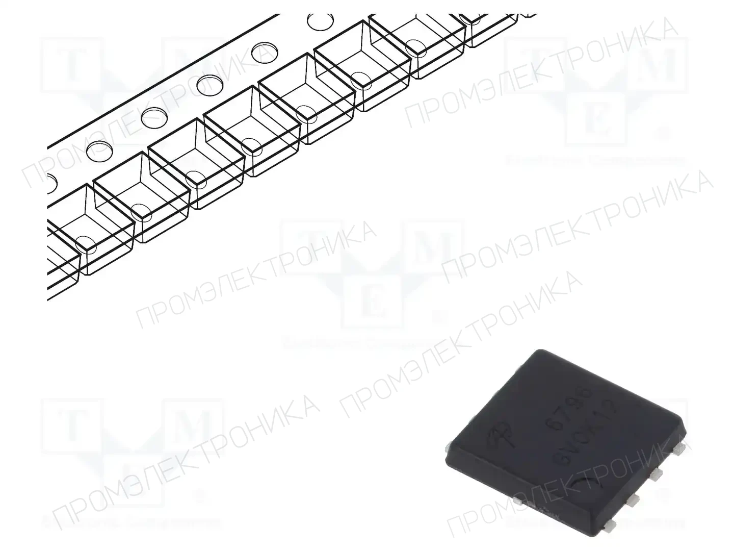 ALPHA & OMEGA SEMICONDUCTOR AON6796 — Транзисторы с каналом N SMD