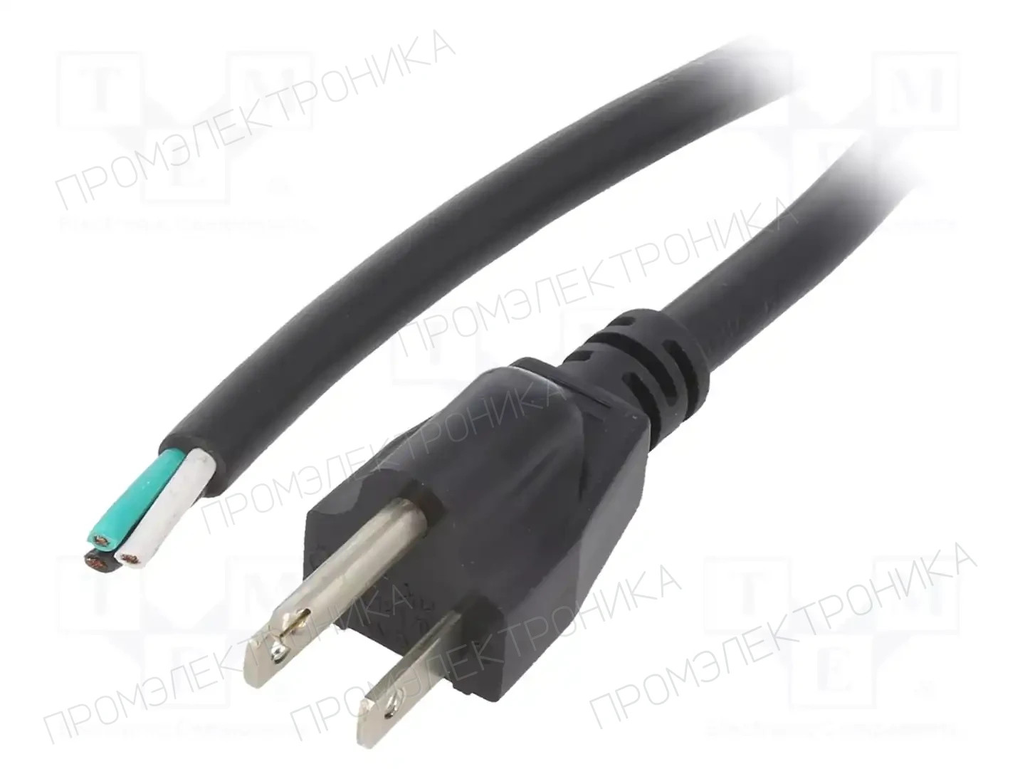 LIAN DUNG LT202 3X16AWG 105E.C 2M BK — Кабели питания компьютерные и универс