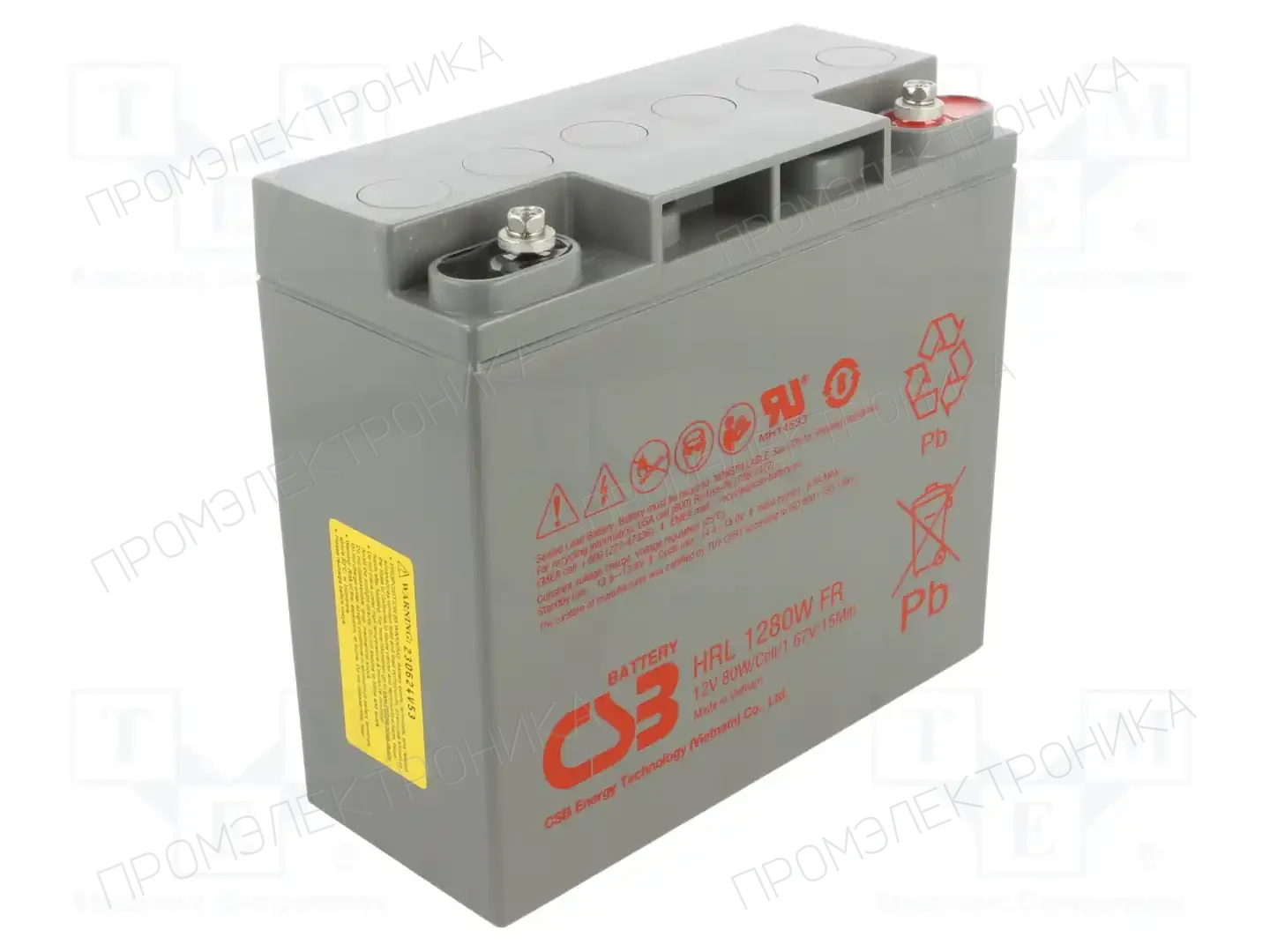 CSB BATTERY HRL1280WFR — Аккумуляторы кислотные