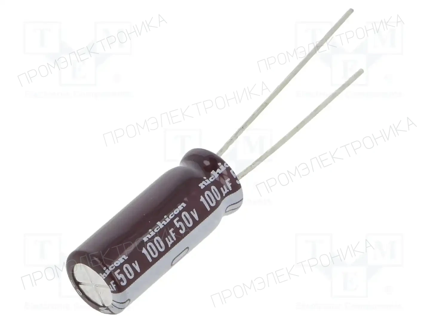 NICHICON UPM1H101MPD — Конденсаторы электролитические THT