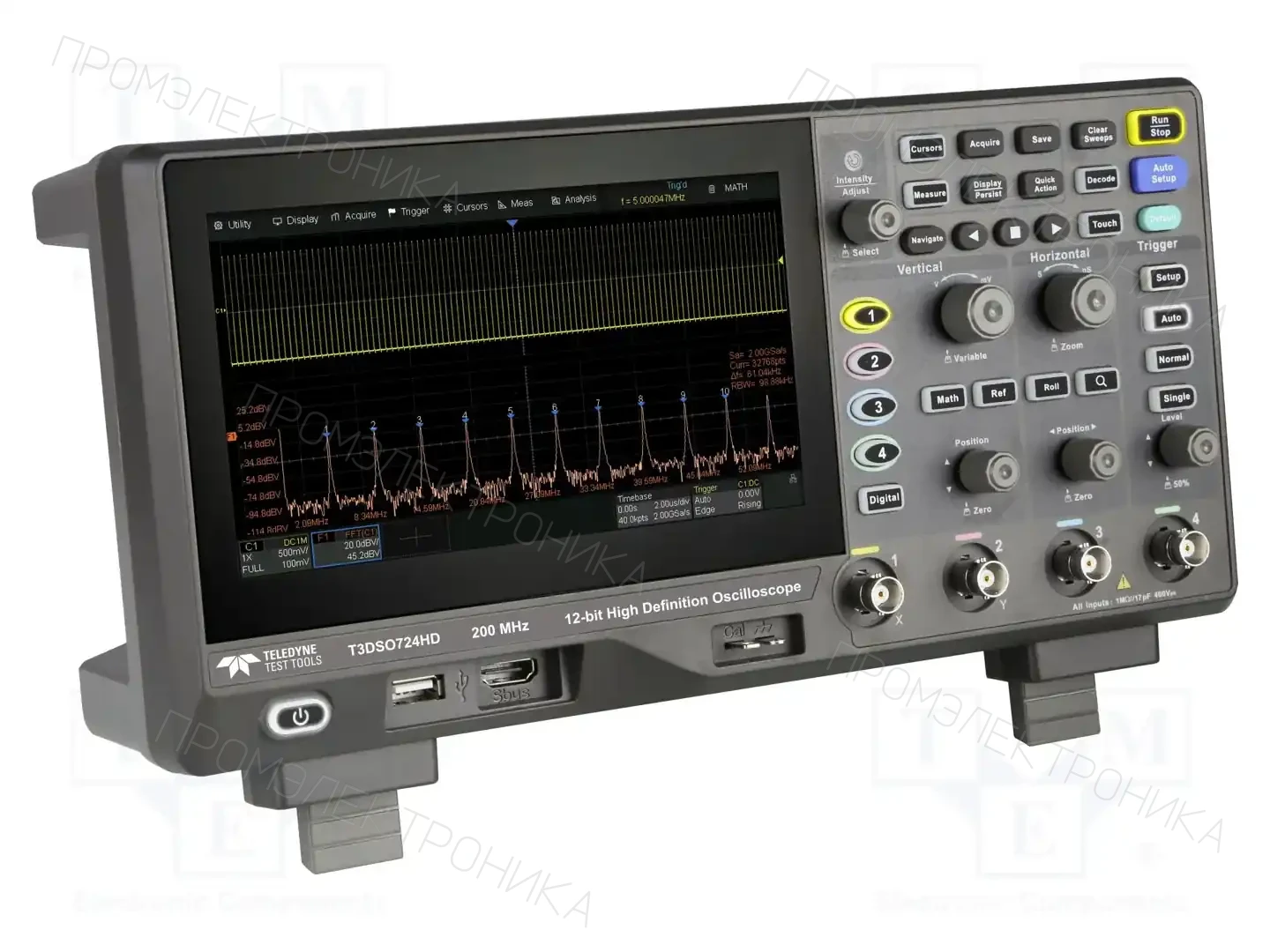 TELEDYNE LECROY T3DSO724HD — Осциллоскопы цифровые