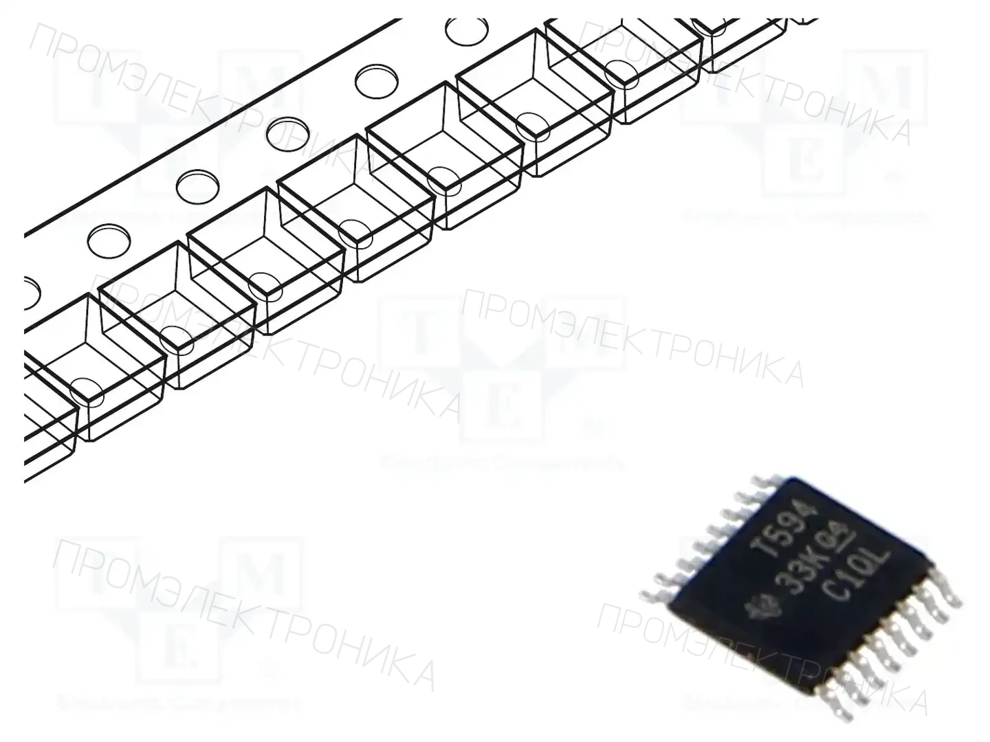 Texas Instruments TL594CPW — Микросхемы другие