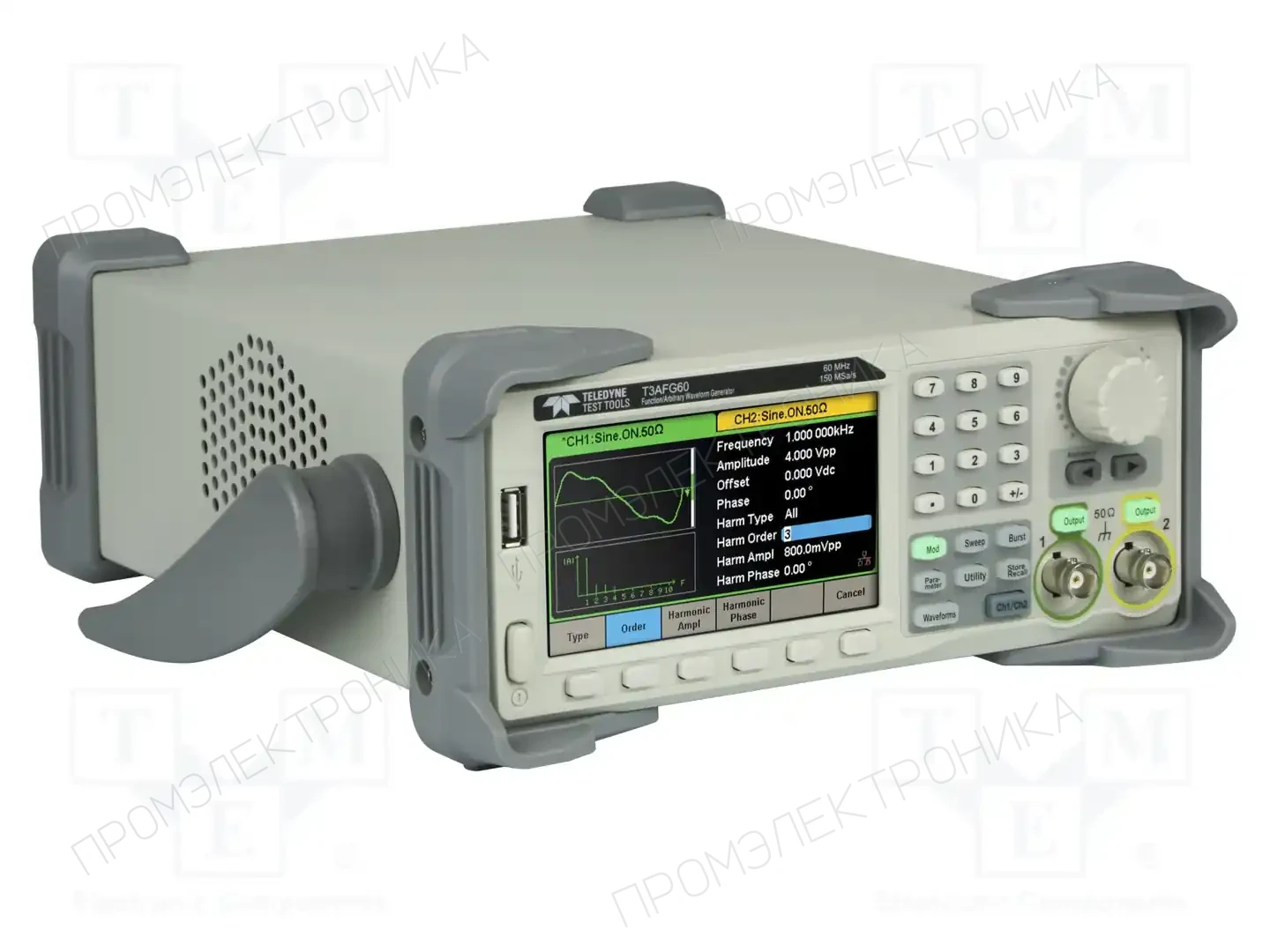 TELEDYNE LECROY T3AFG30 — Генераторы и измерители частоты