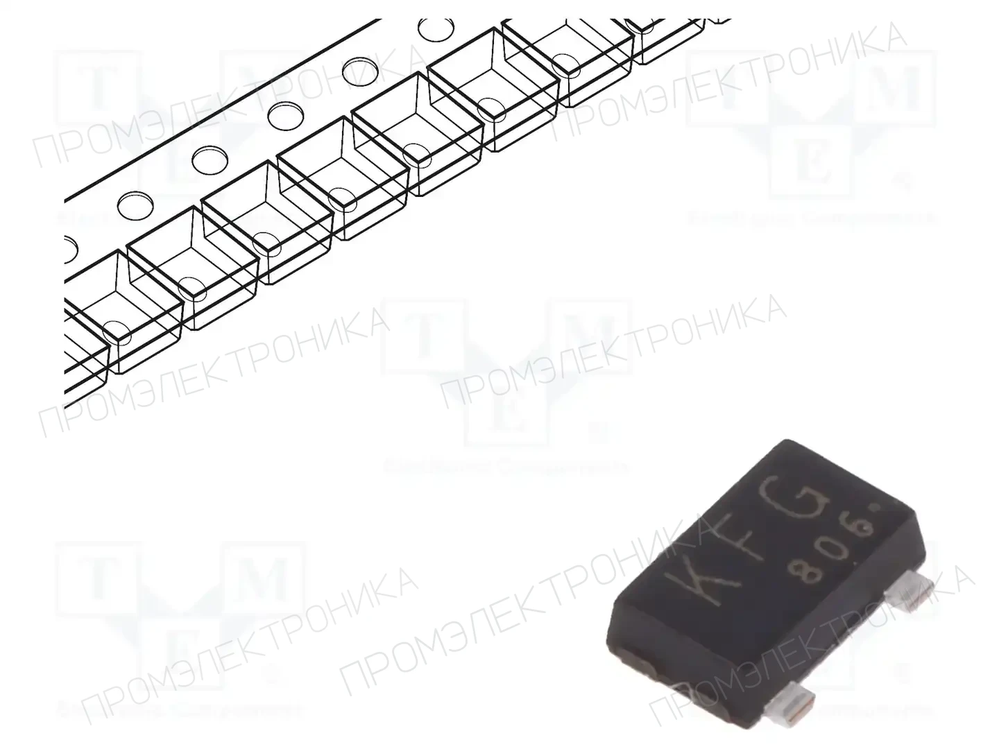 TOSHIBA SSM3J327R,LF(B — Транзисторы с каналом P SMD