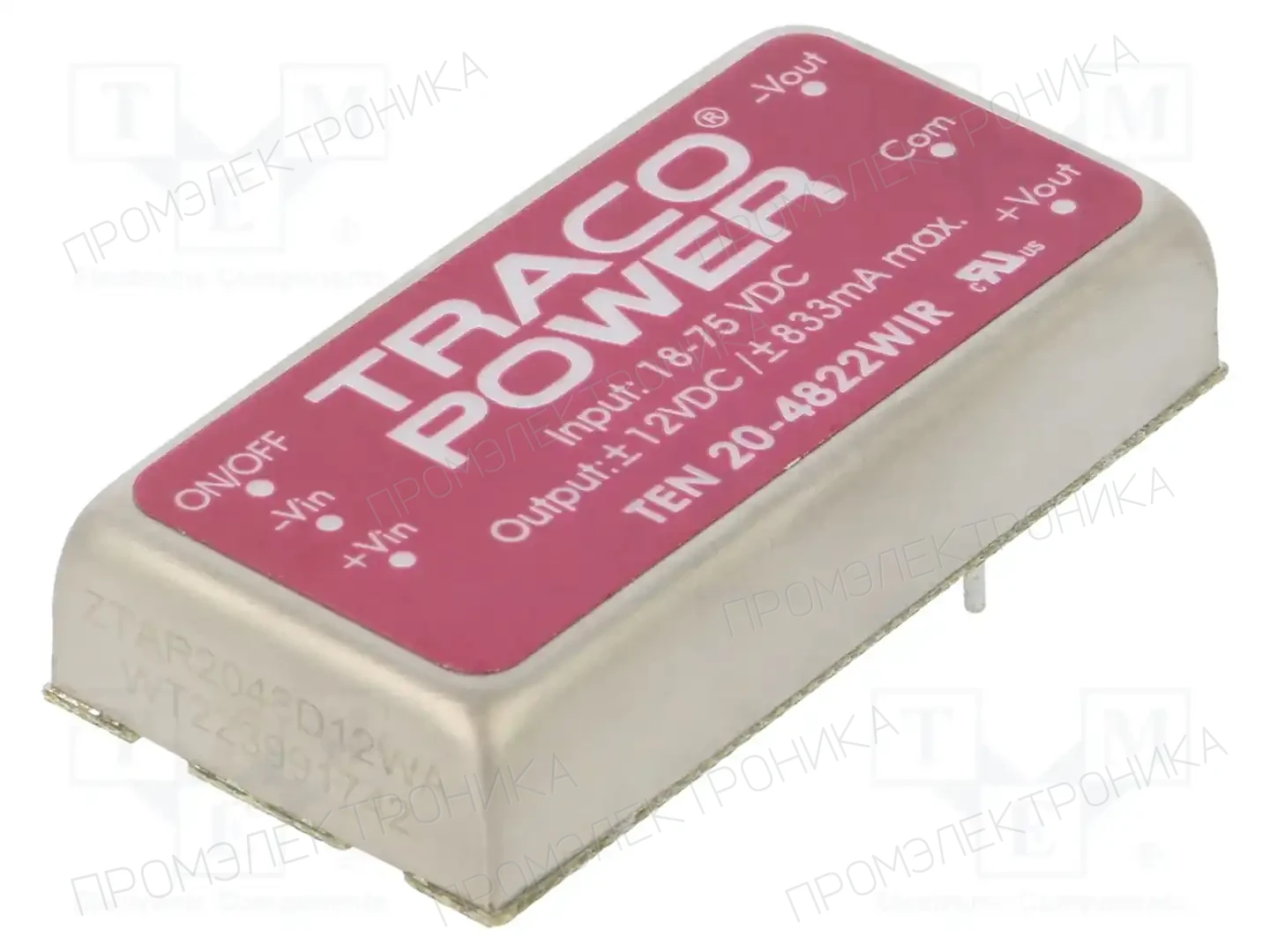 TRACO POWER TEN 20-4822WIR — Преобразователи DC/DC