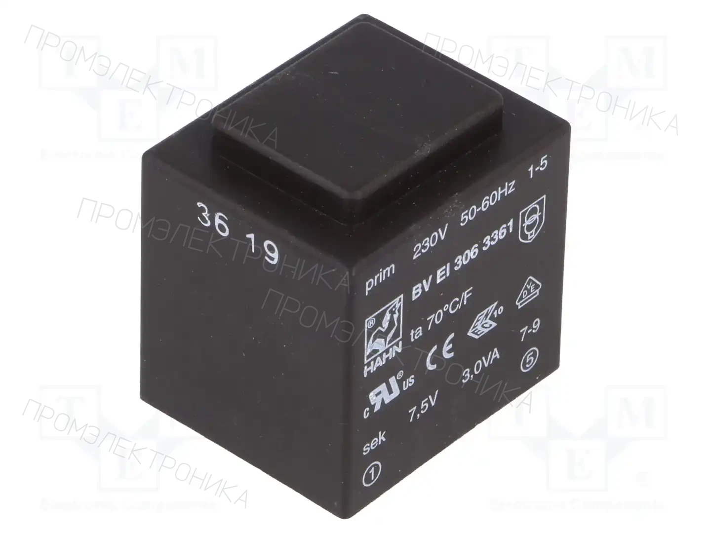 HAHN BV EI 306 3361 — Трансформаторы PCB