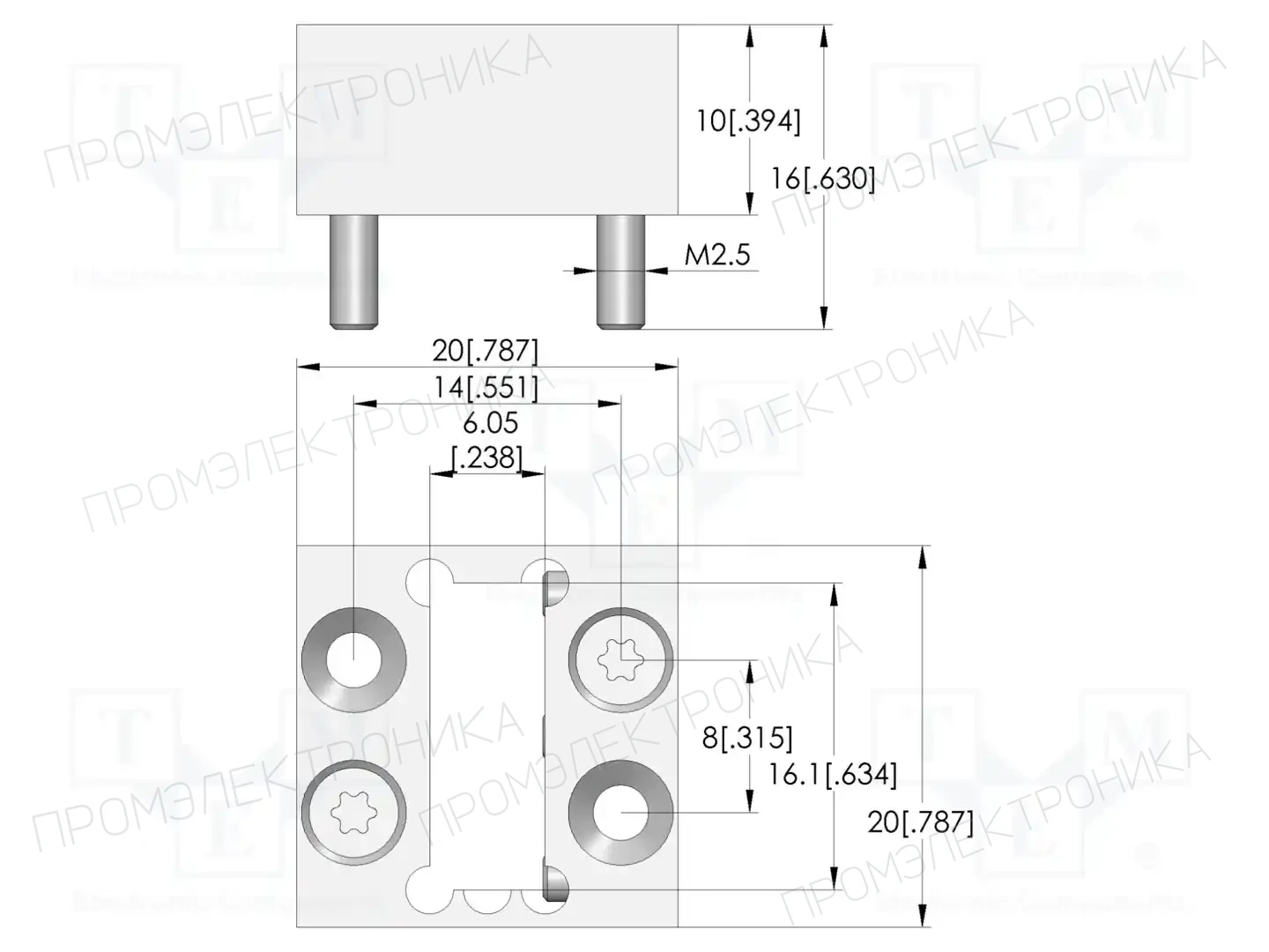 INGUN KS-802HMTD-2 — Гнёзда для измерительных щупов