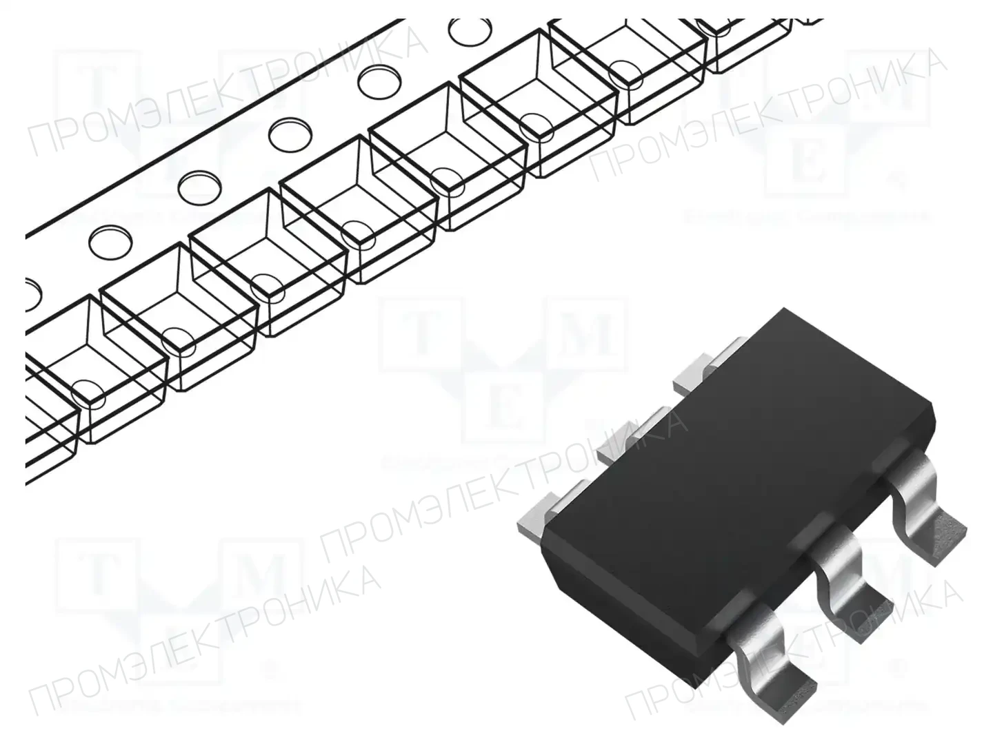 SEMTECH SMF05C.TCT — Диоды защитные - сборки