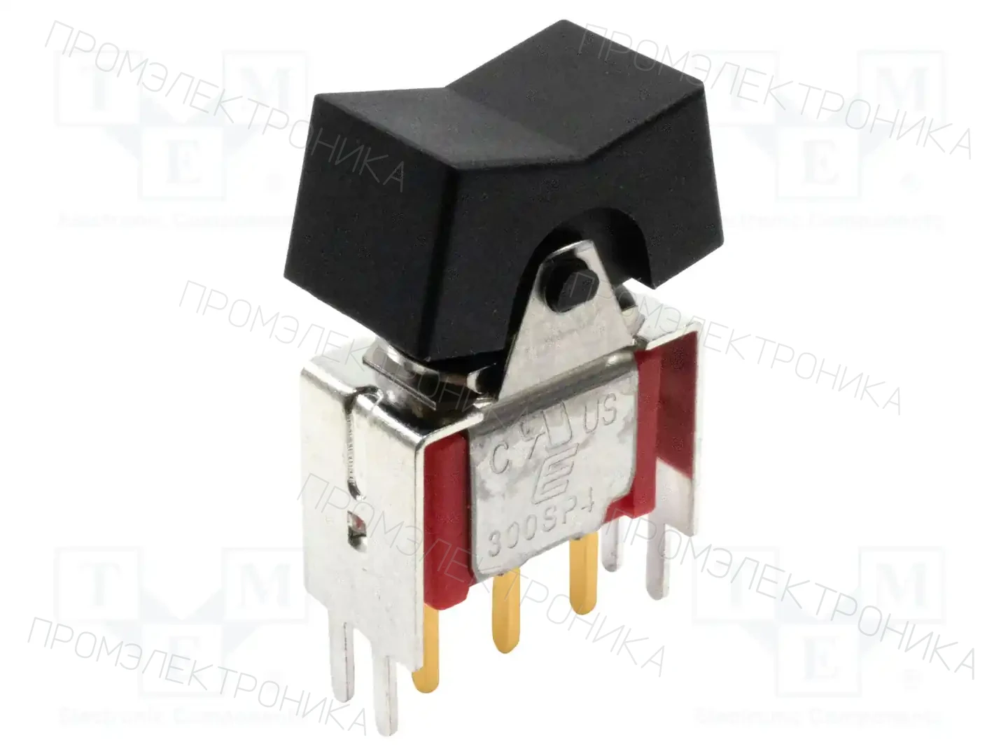E-SWITCH 300SP4J1BLKVS2QE — Переключатели типа Rocker