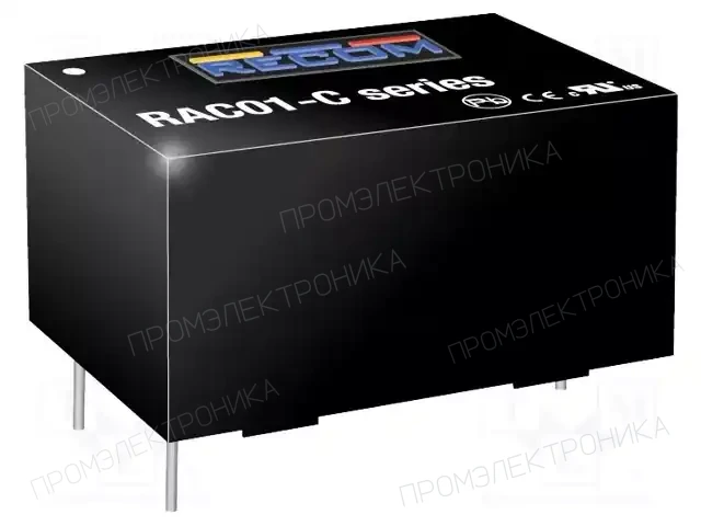 RECOM RAC01-15SC — Преобразователи AC/DC для PCB