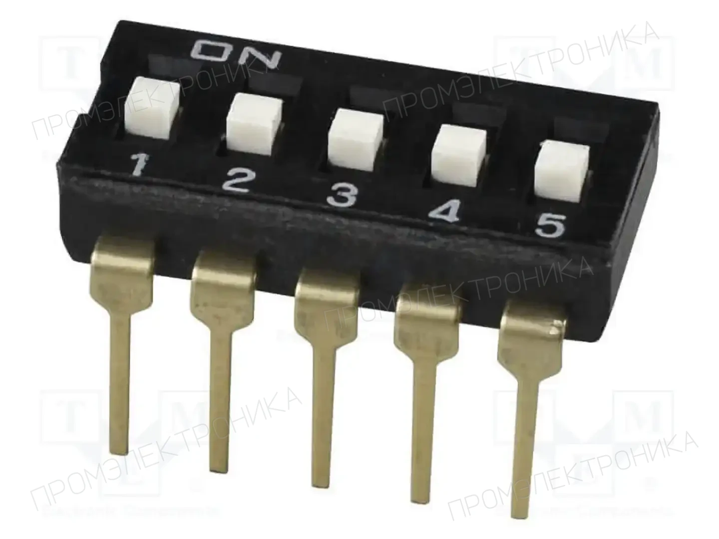 Same Sky® DS04-254-2L-05BK — Переключатели типа Dip-Switch