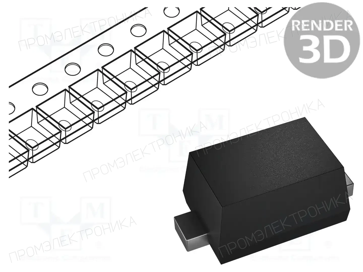 LUGUANG ELECTRONIC ER07J — Универсальные диоды SMD