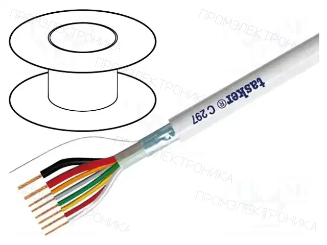 TASKER C297 — Провода многожильные экранированные