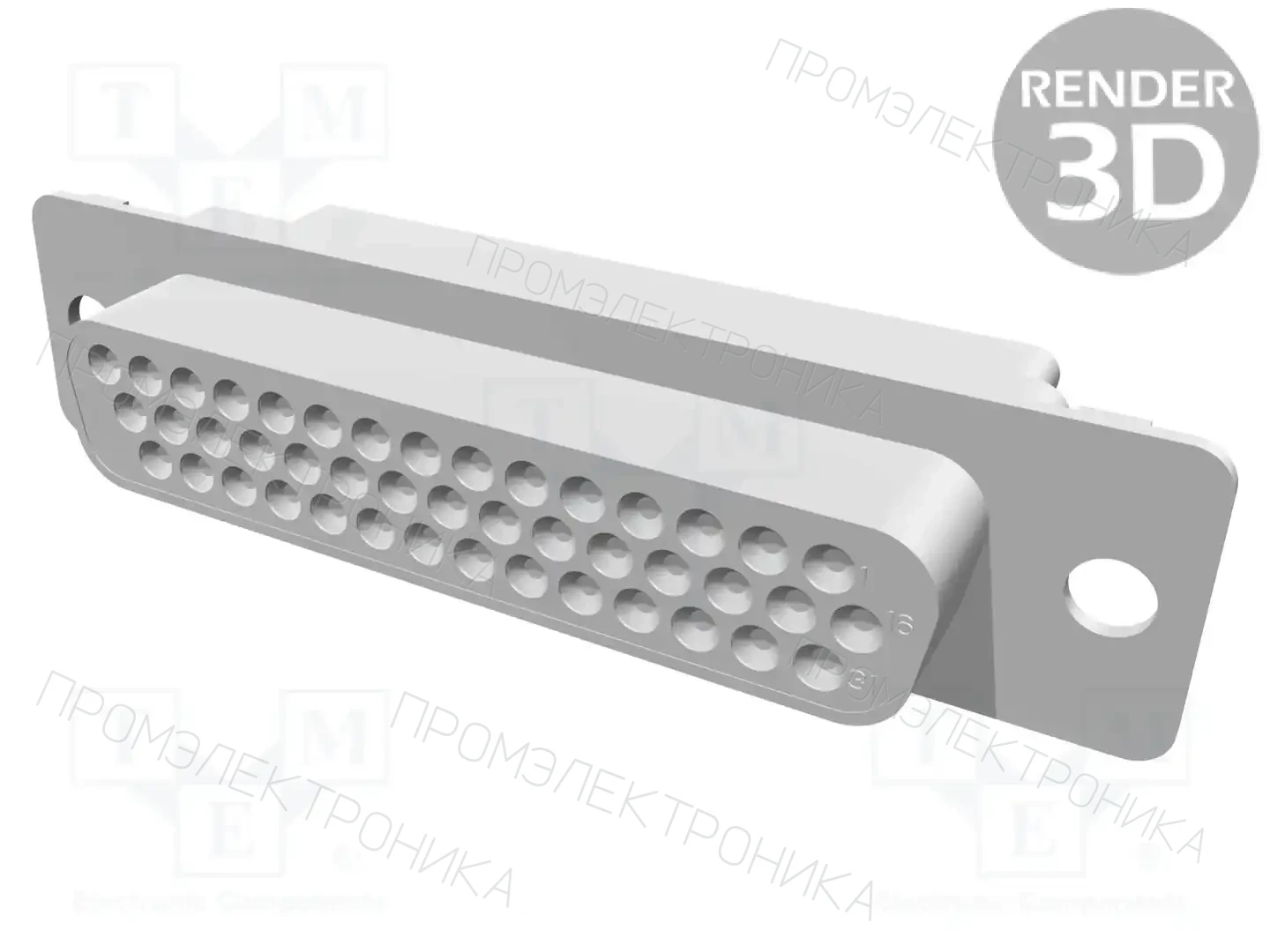 TE Connectivity 1658683-1 — Штекеры и гнезда D-Sub