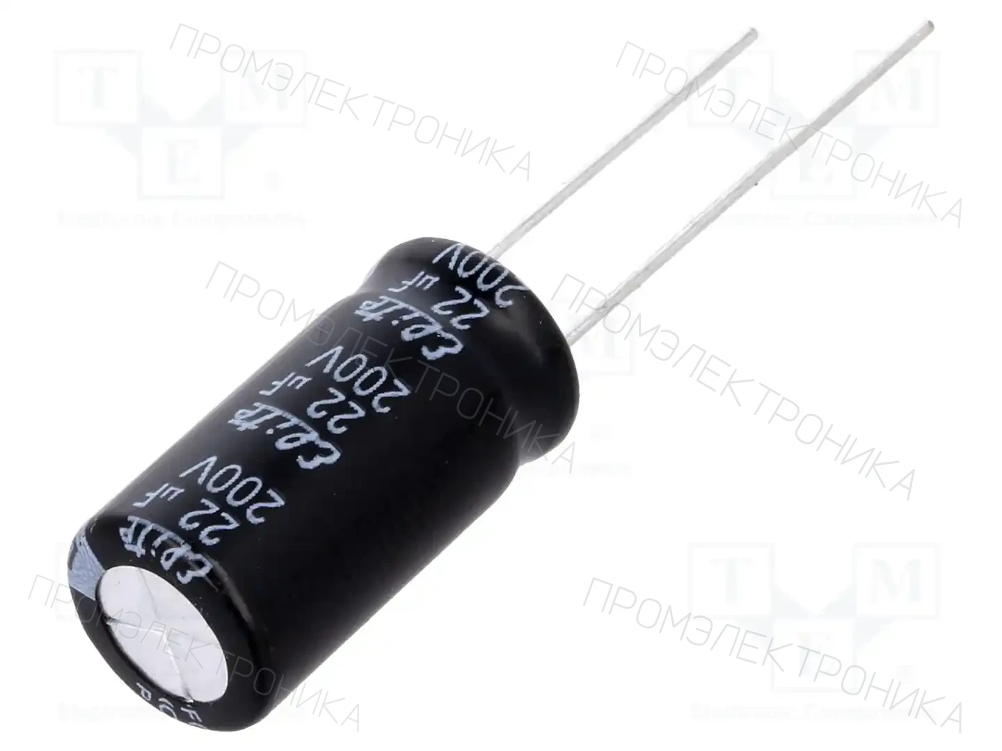 Elite PF2D220MNN1020 — Конденсаторы электролитические THT