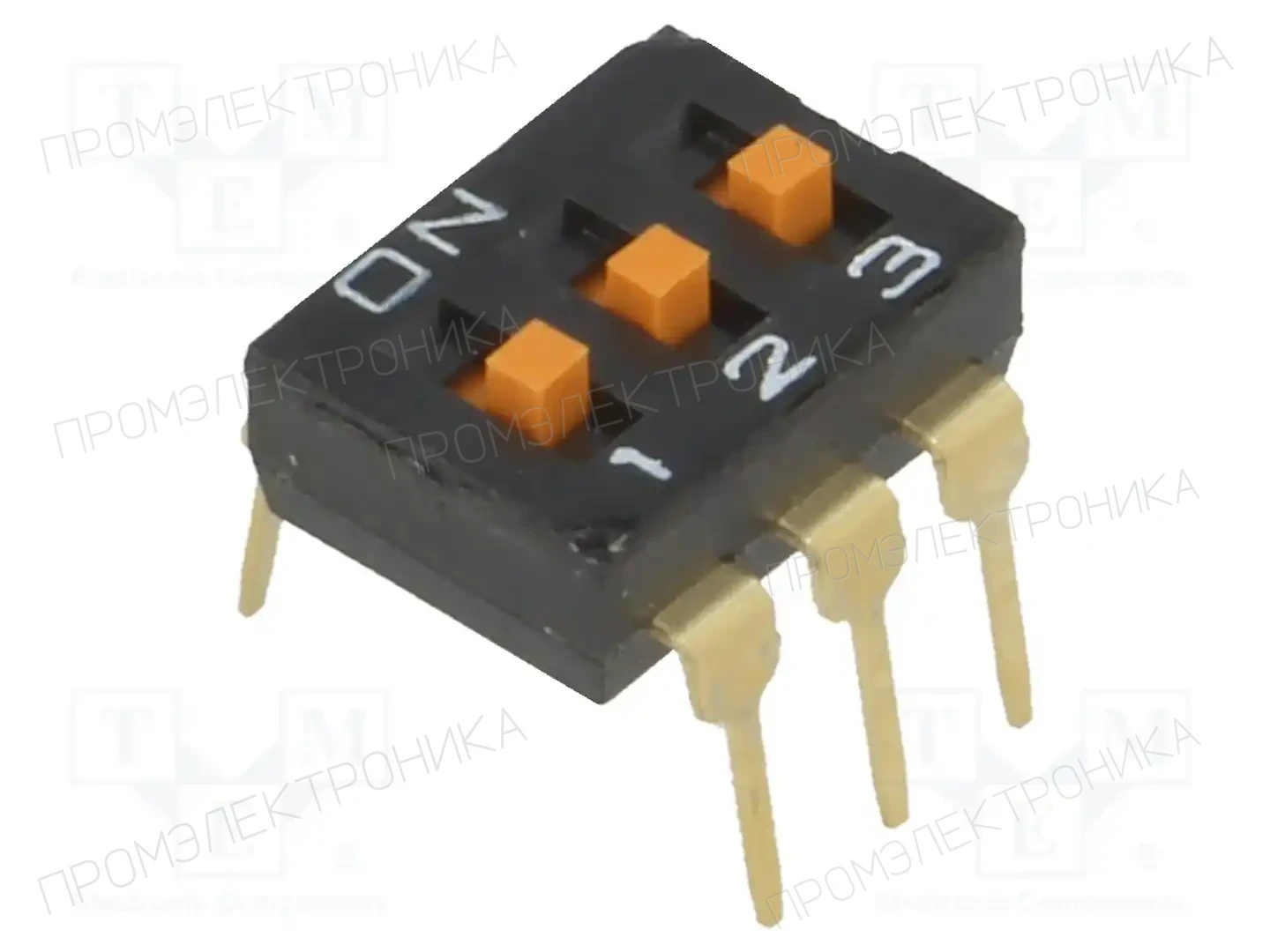 OMRON Electronic Components A6T-3104 — Переключатели типа Dip-Switch