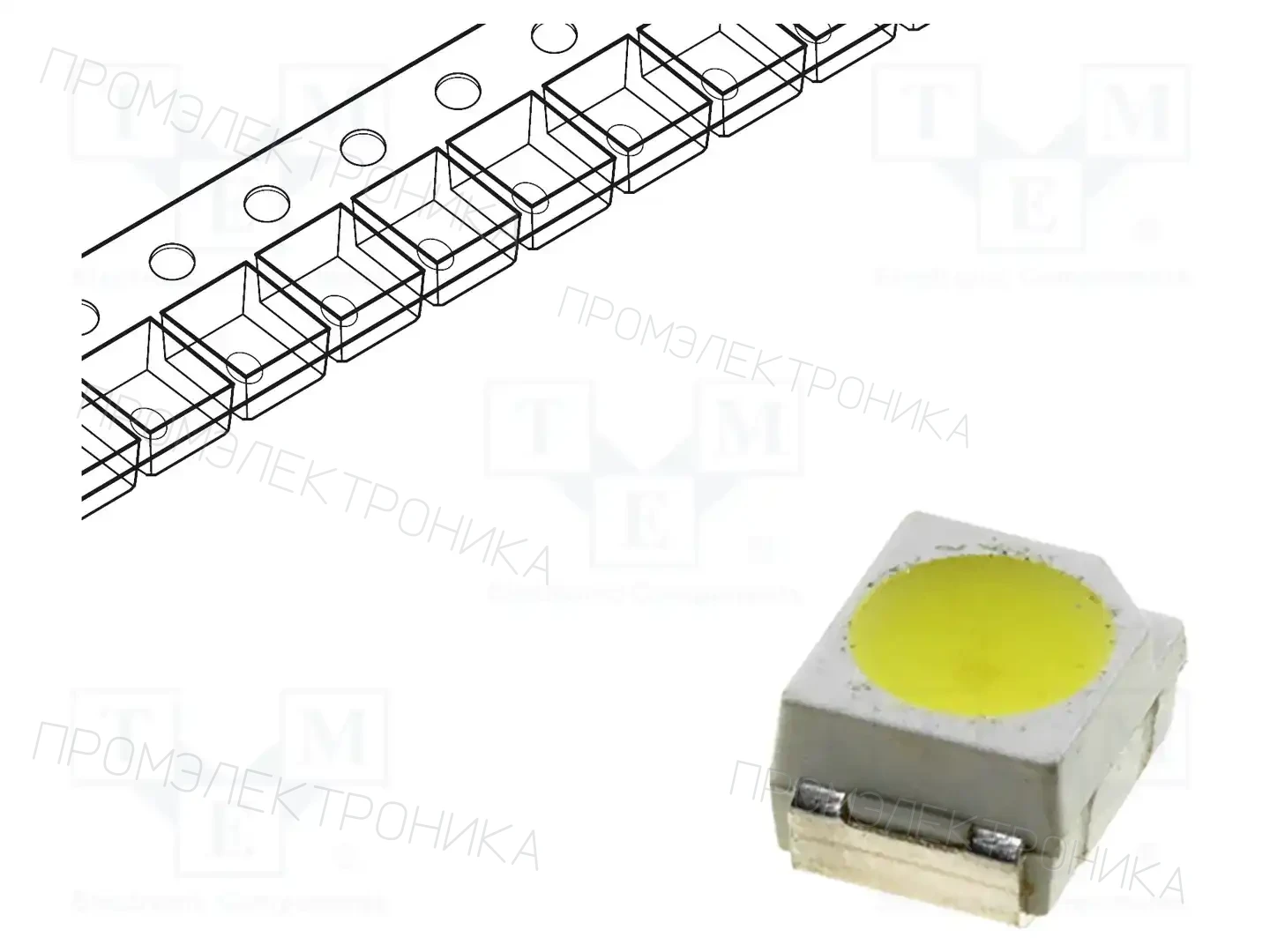 OPTOFLASH OF-SMD3528W — Светодиоды SMD белые