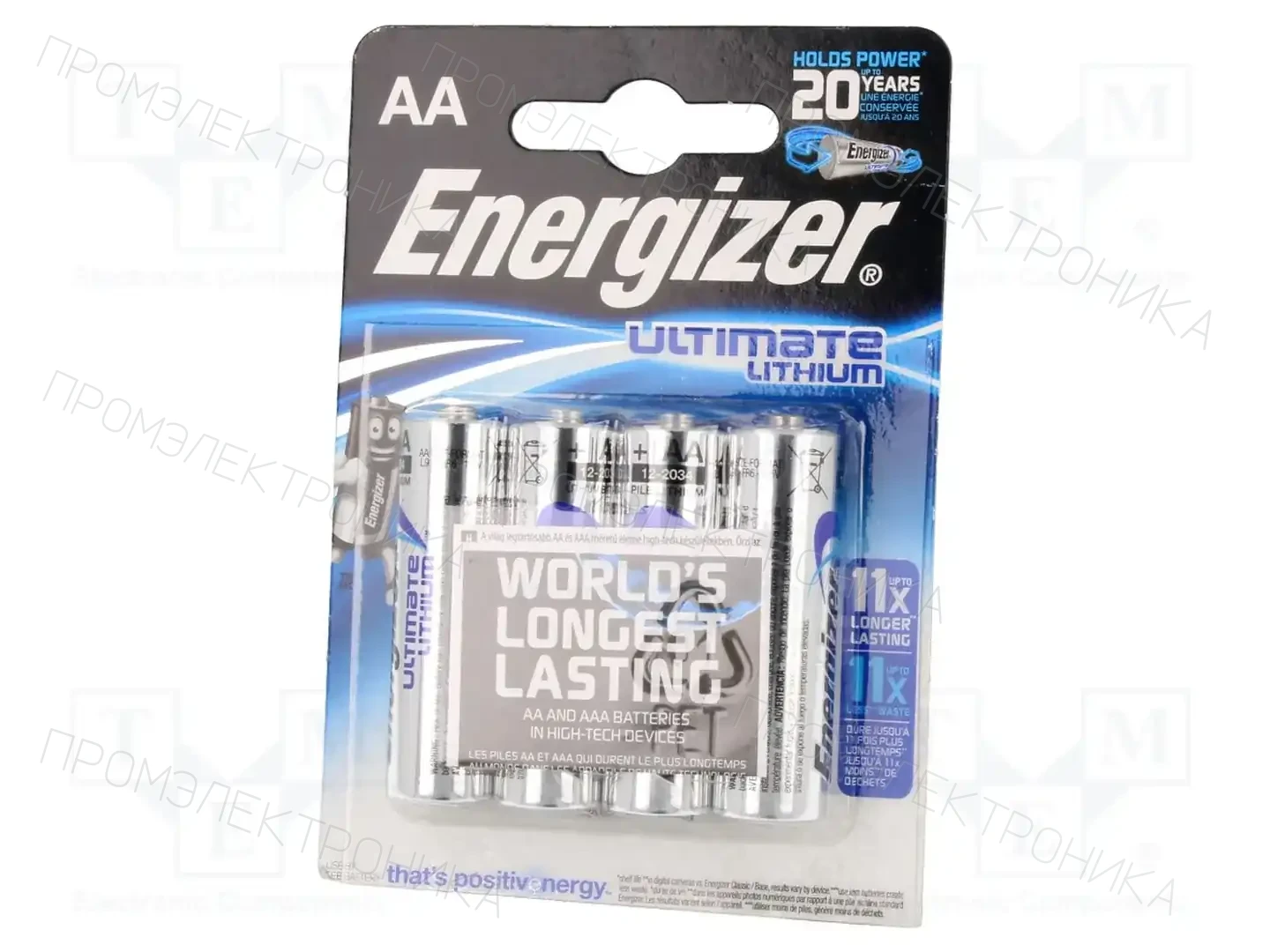 ENERGIZER 7638900262643 — Батареи