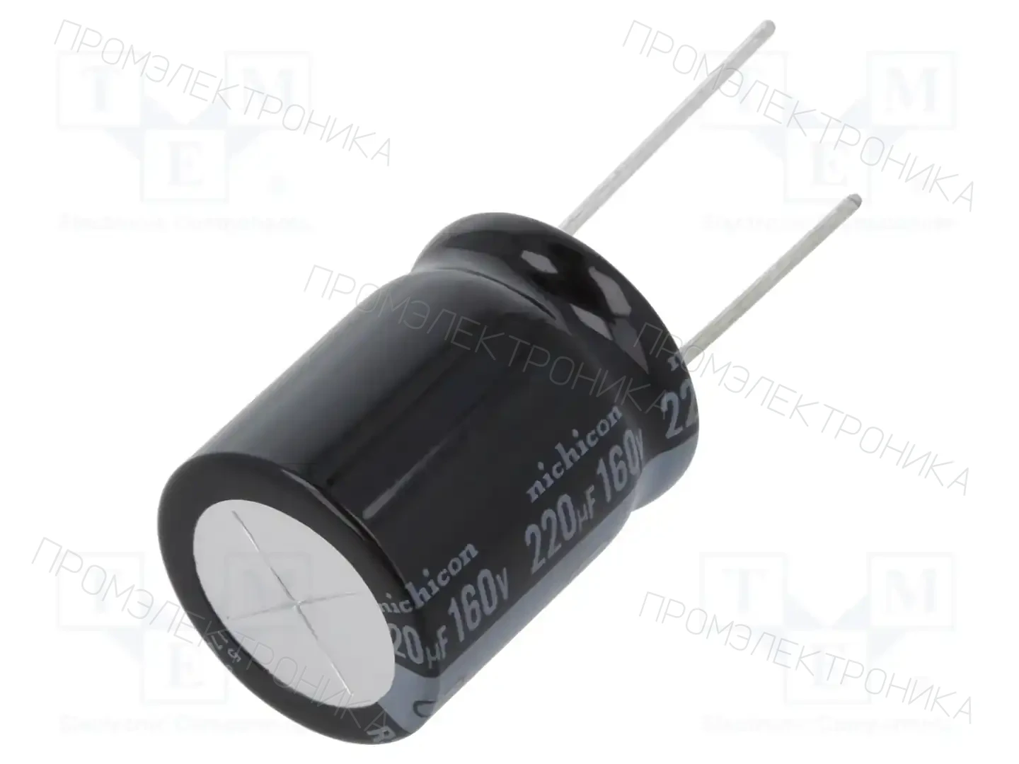 NICHICON URS2C221MRD — Конденсаторы электролитические THT