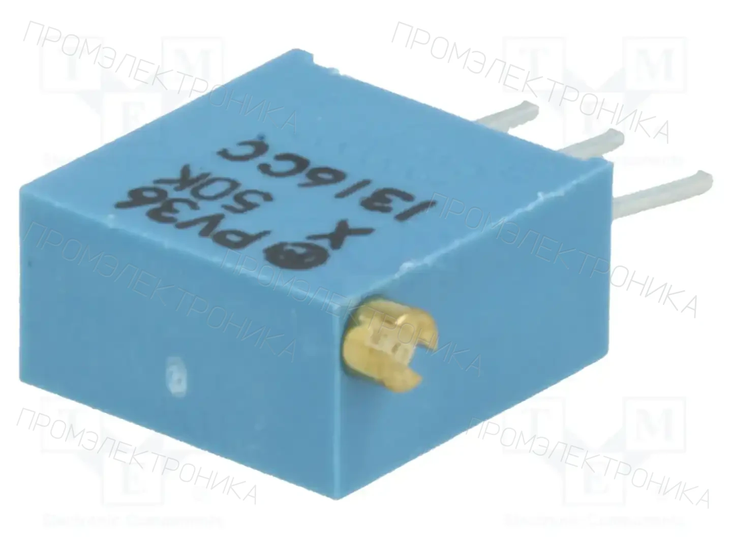 BOURNS PV36X503C01B00 — Потенциометры THT многооборотные 3/8 дм