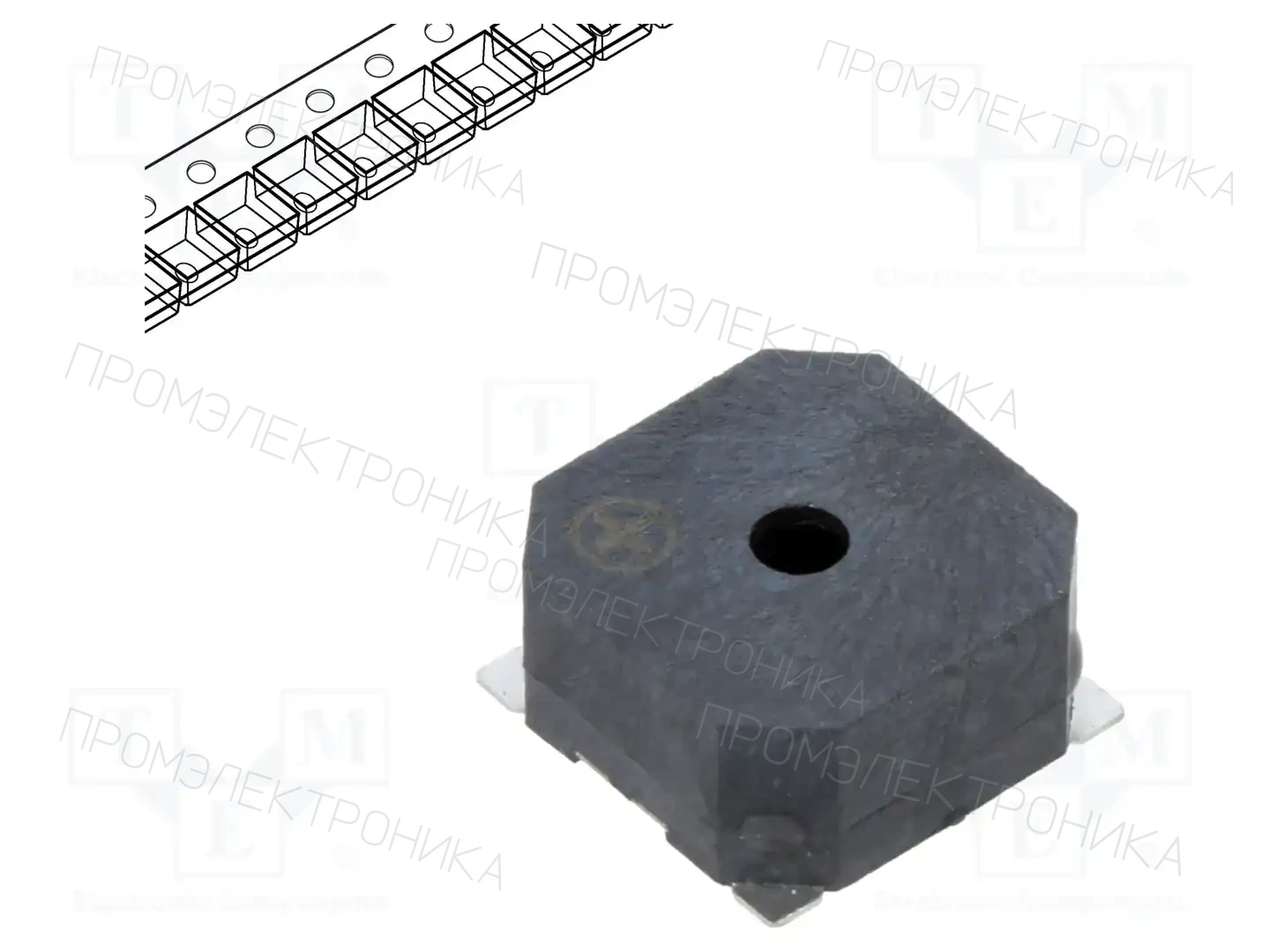 Same Sky® CMT-8504-100-SMT-TR — Сигнализаторы электромаг. без генератора
