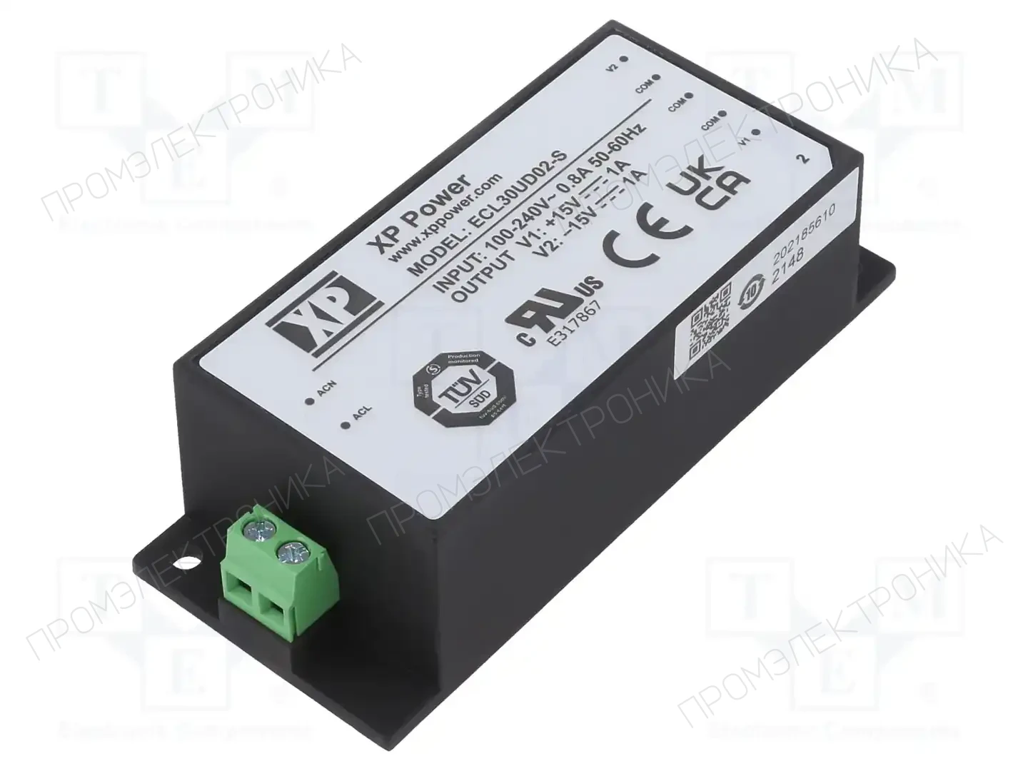 XP POWER ECL30UD02-S — Блоки питания для встраивания