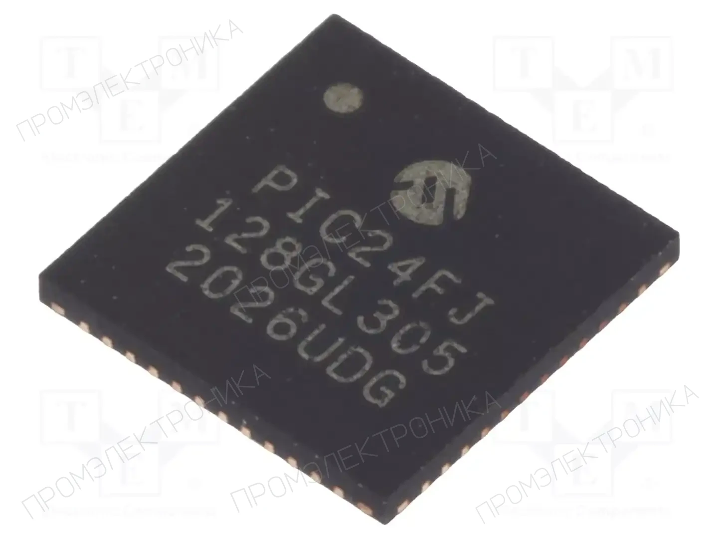 Microchip Technology PIC24FJ128GL305-I/M4 — Линейка PIC 16-bit