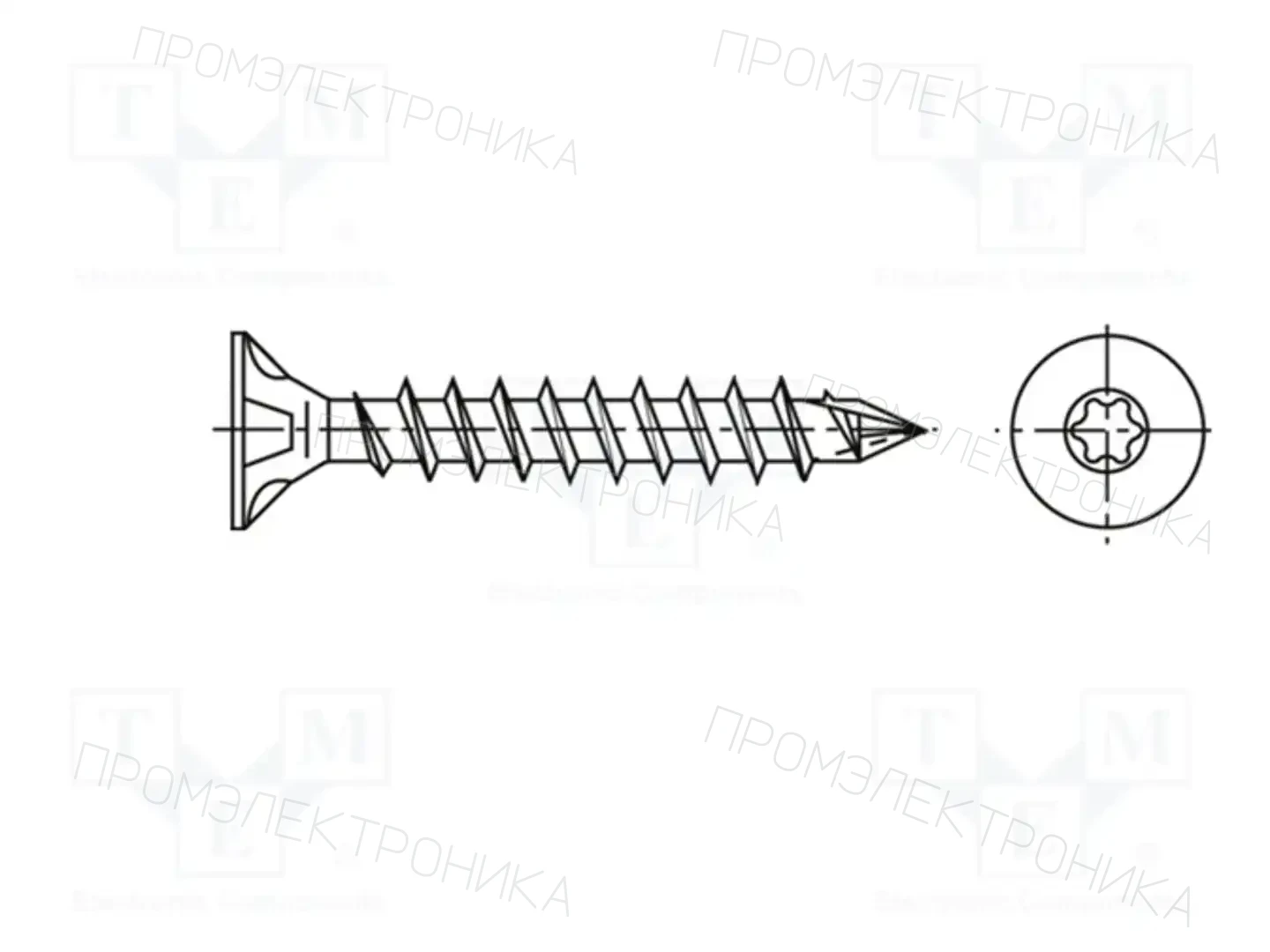 BOSSARD 9017678 — Шурупы