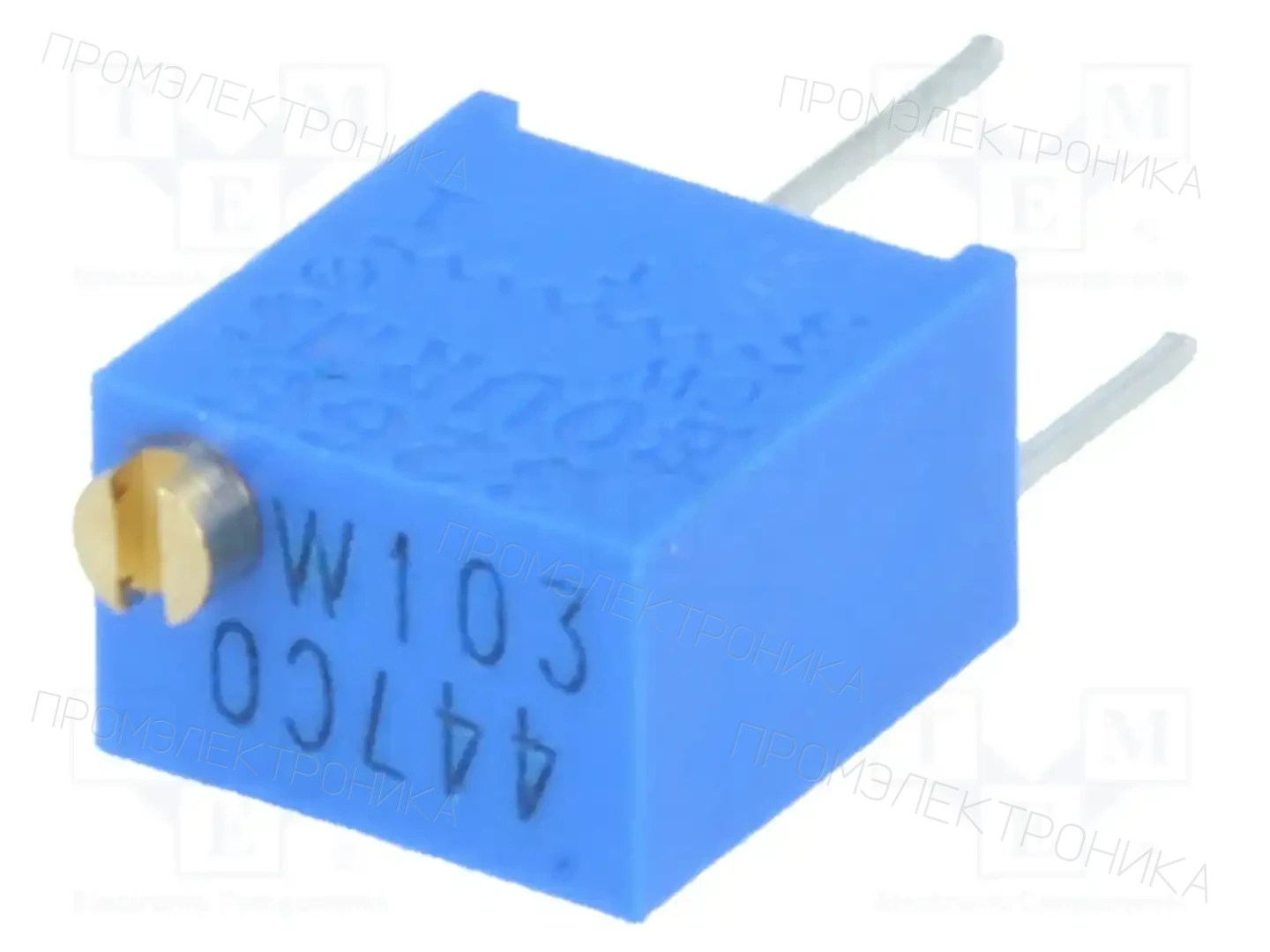 BOURNS 3266W-1-103LF — Потенциометры THT многооборотные 1/4 дм