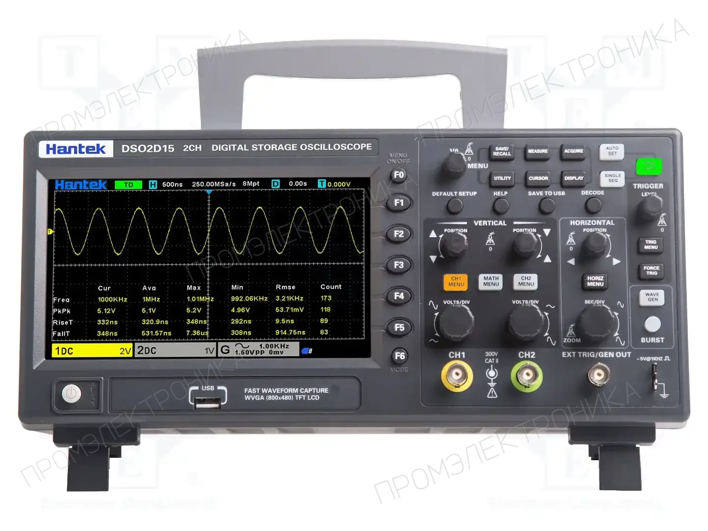 HANTEK DSO2C10 — Осциллоскопы цифровые