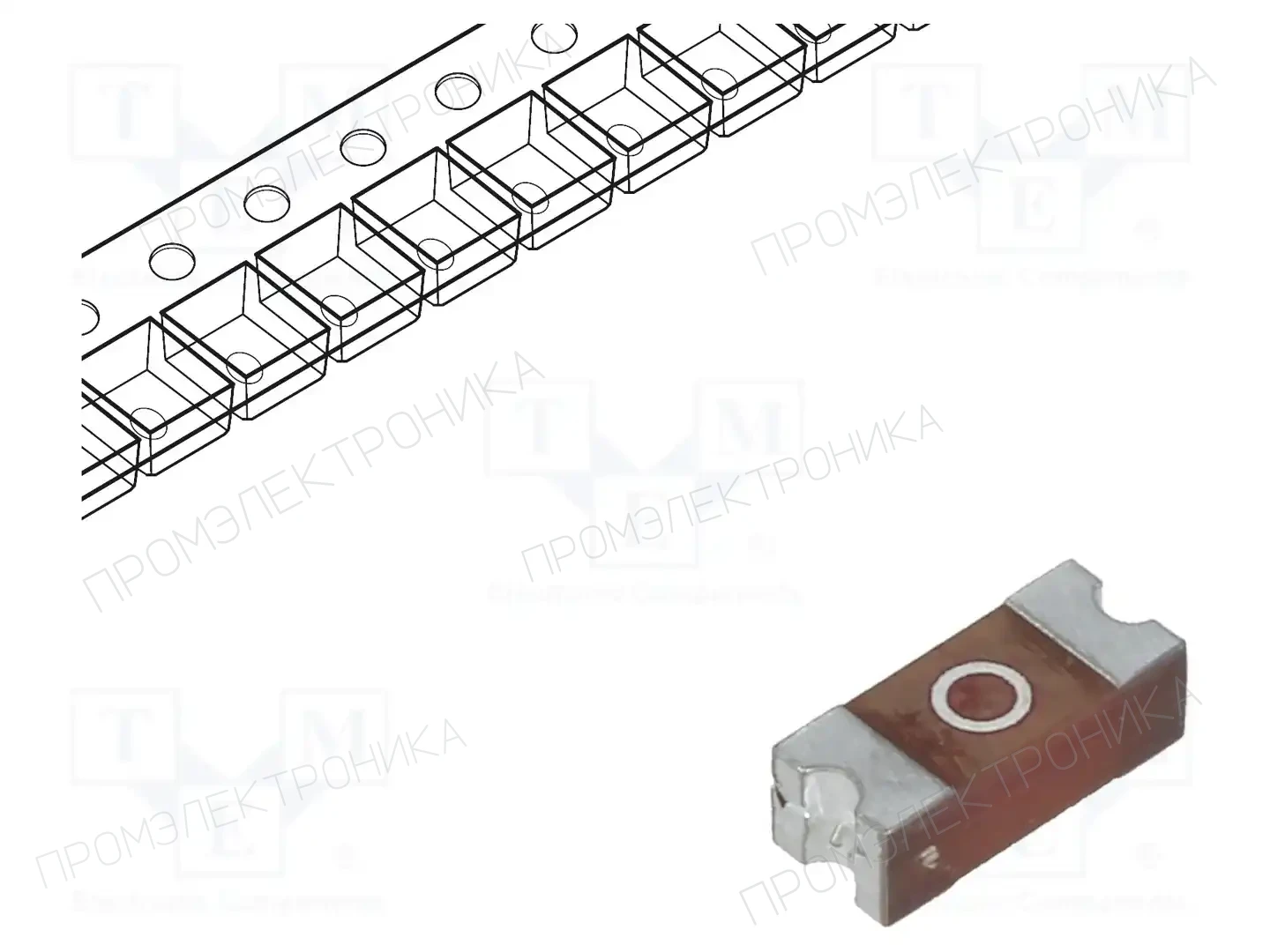 LITTELFUSE RF1950-000 — Предохранители SMD 2410 сверхбыстрые