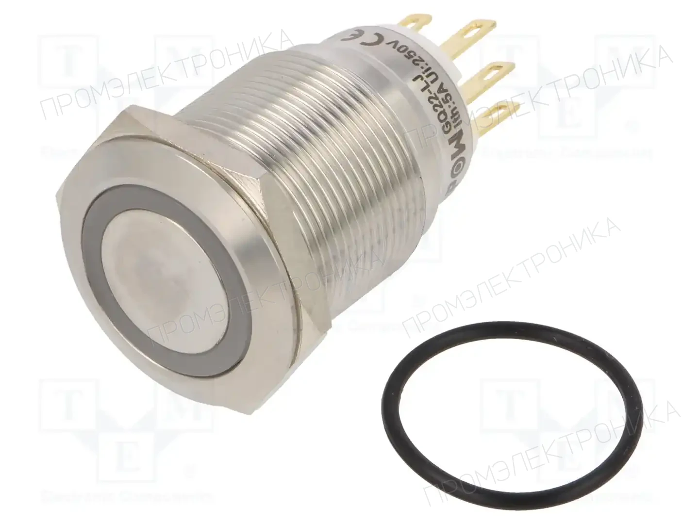 ONPOW LAS1GQ22-11ZE/W/12V/S — Переключатели кнопочные