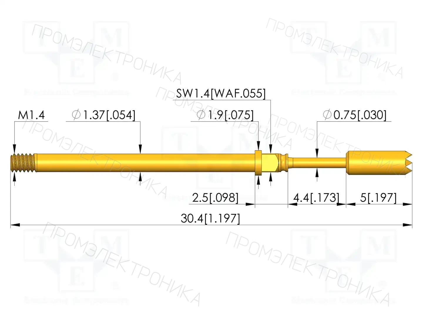 INGUN GKS-899 356 180 A 1502 M — Измерительные щупы