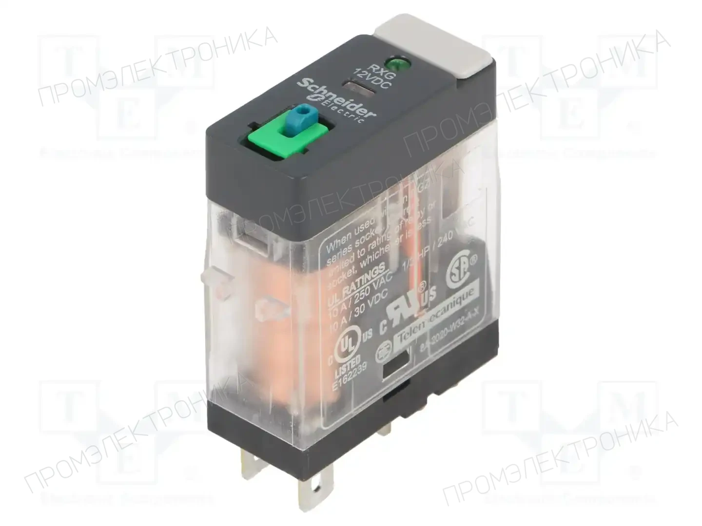 SCHNEIDER ELECTRIC RXG12JD — Реле электромагн. миниатюрные