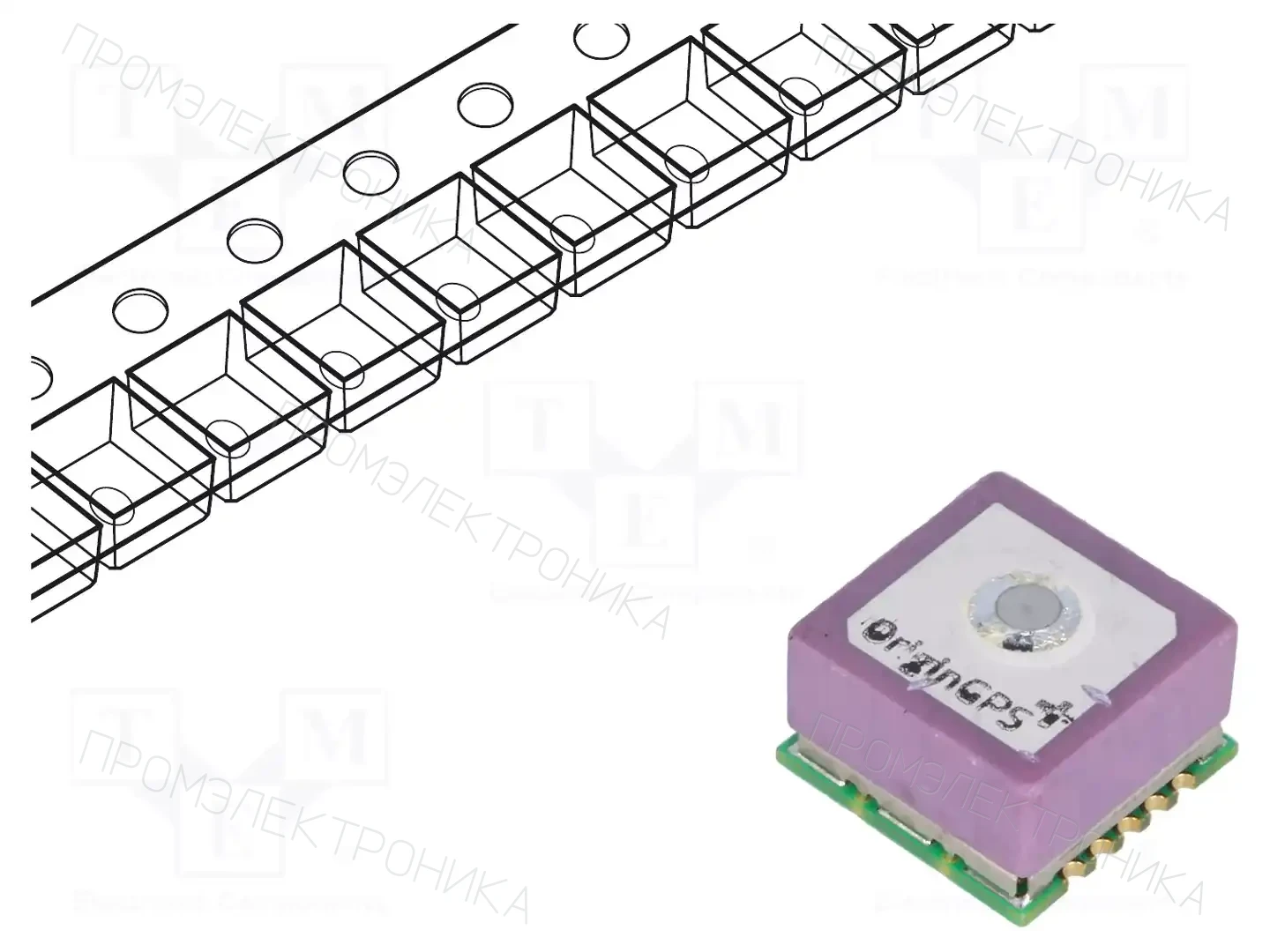 OriginGPS ORG1510-R02 — Модули GNSS (GPS)