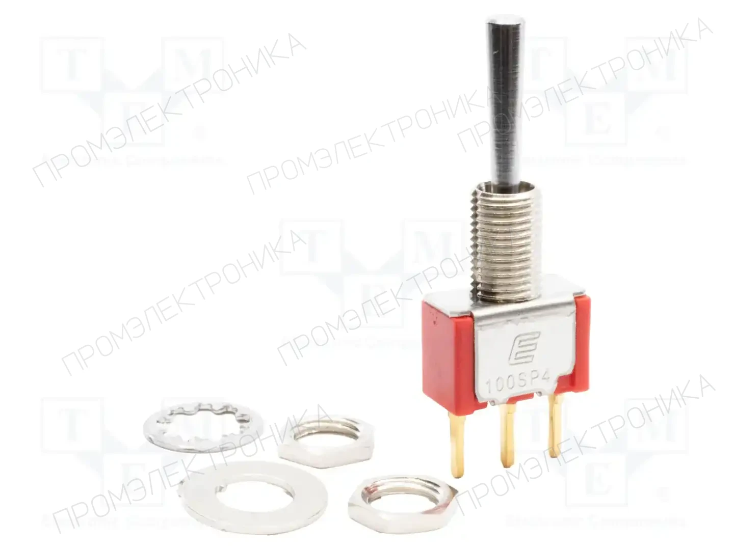 E-SWITCH 100SP4T3B1M2REH — Переключатели рычажные